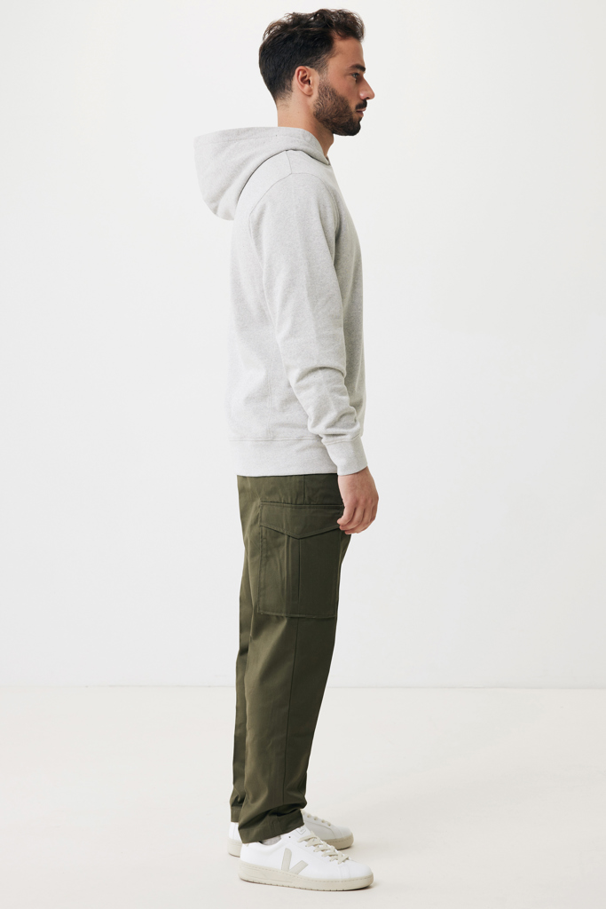 IQONIQ Yengo Hoodie mit Seitentaschen aus rec. Baumwolle