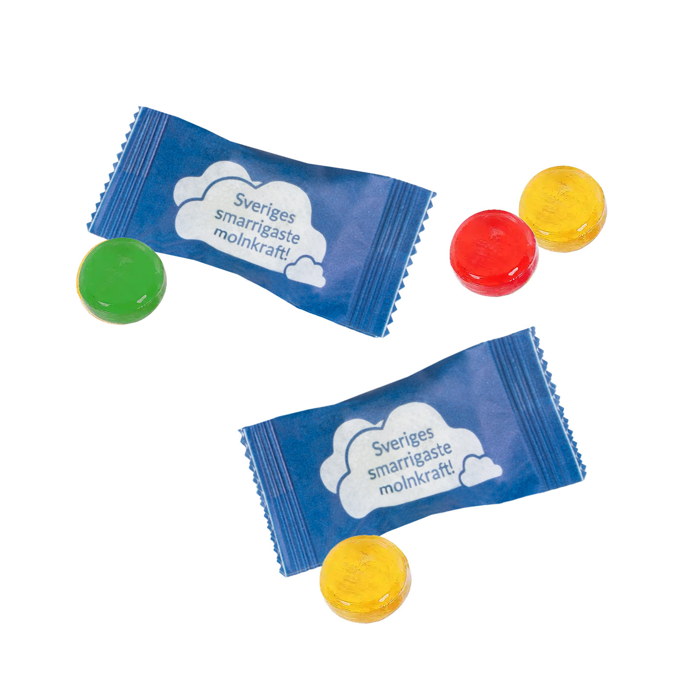 Werbebonbon Bonbon-Packung