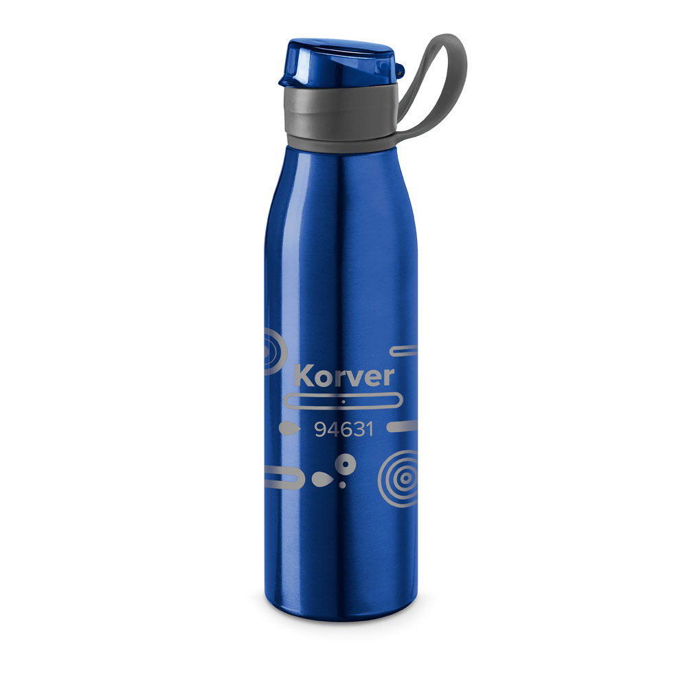 KORVER Sportflasche aus Aluminium 650 mL