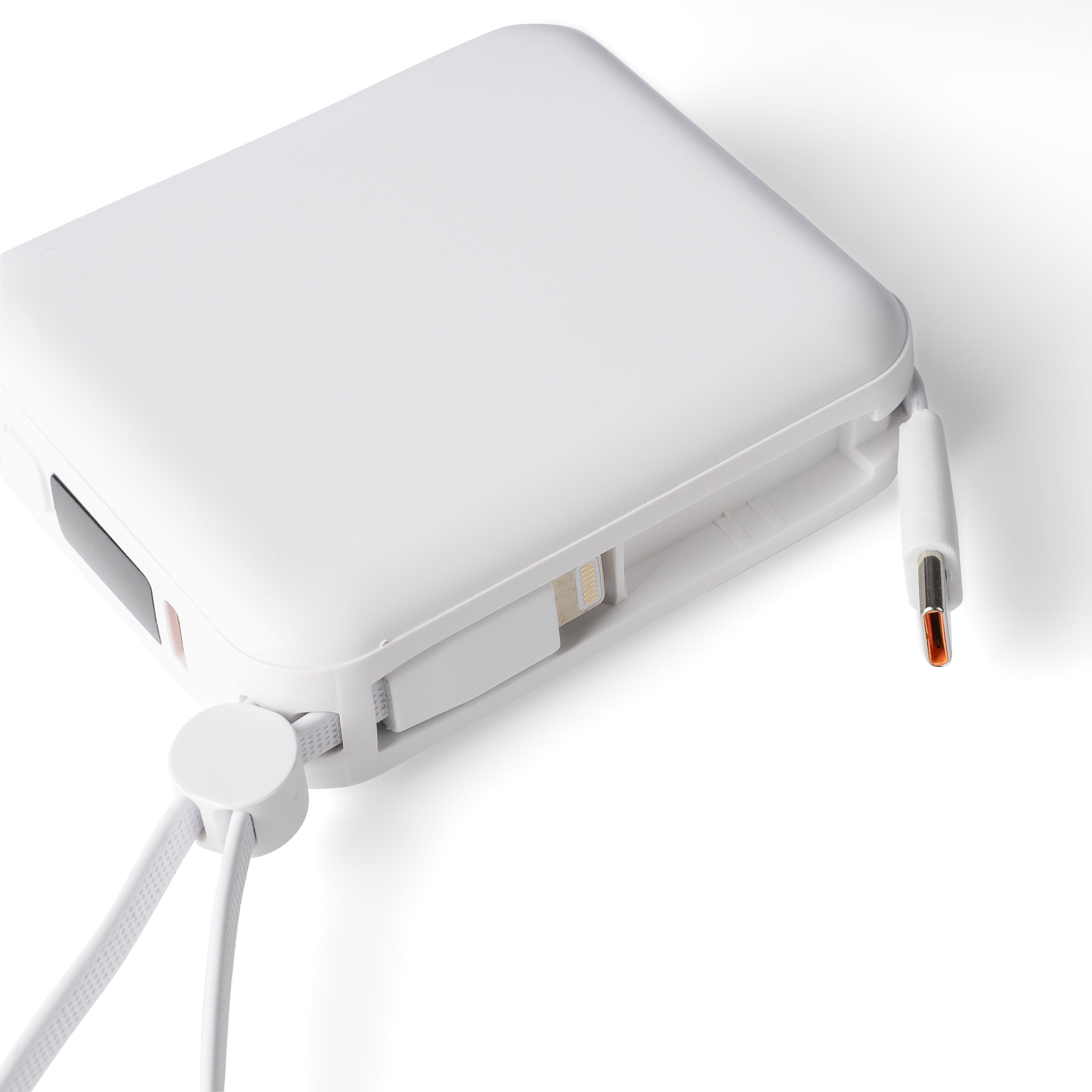 Recycelte ABS-Powerbank Jona