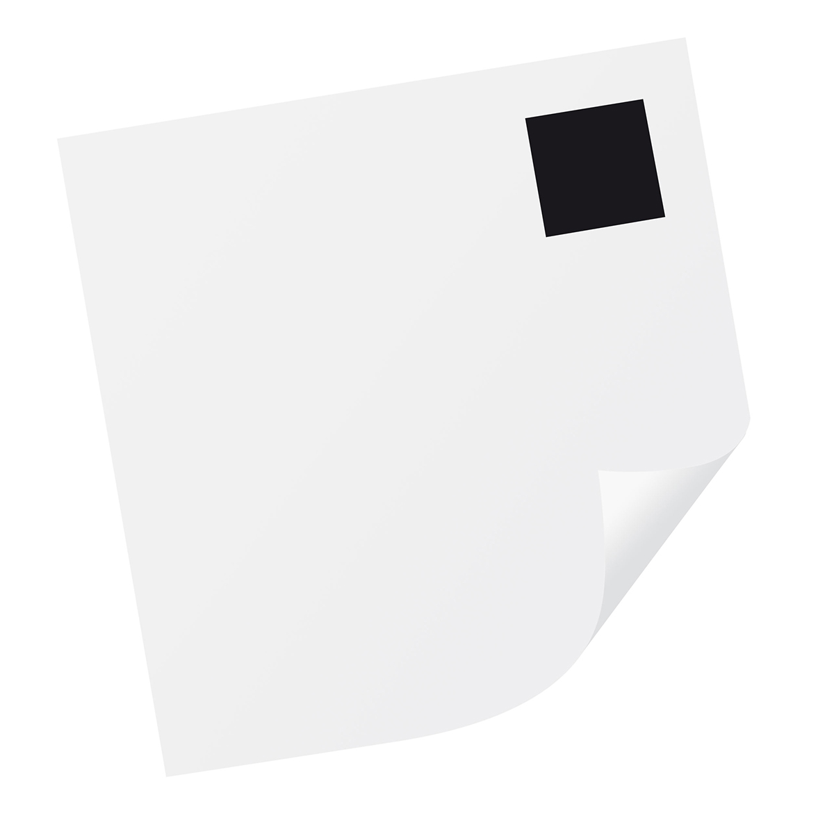 Einzelblattdruck für Zettelbox >50mm, 1-farbig