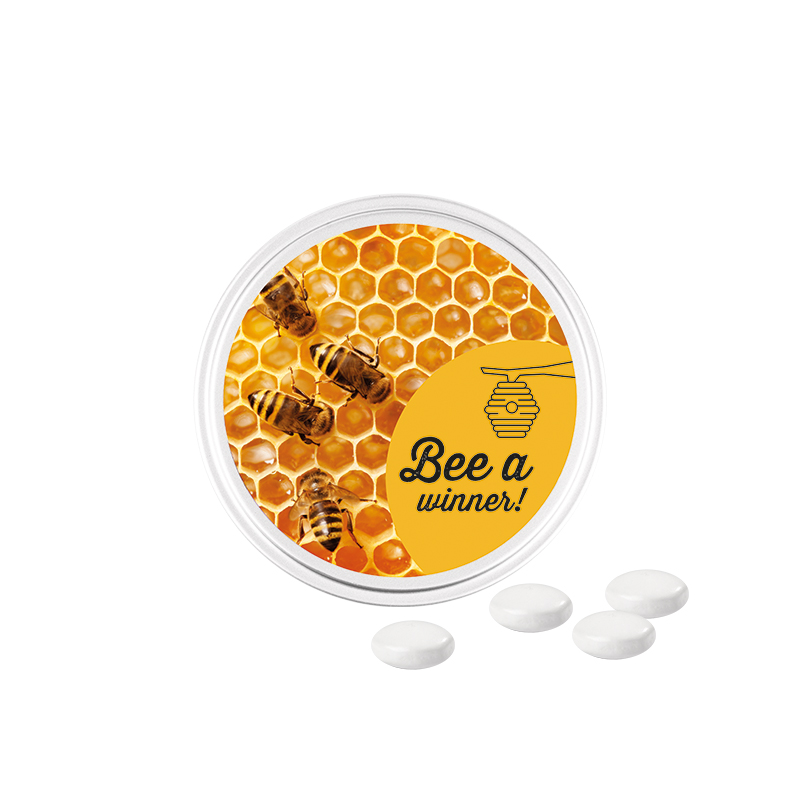 Midi Dose, weiß, Mentos Kaudragee Mint Midi Dose, weiß, Mentos Kaudragee Mint