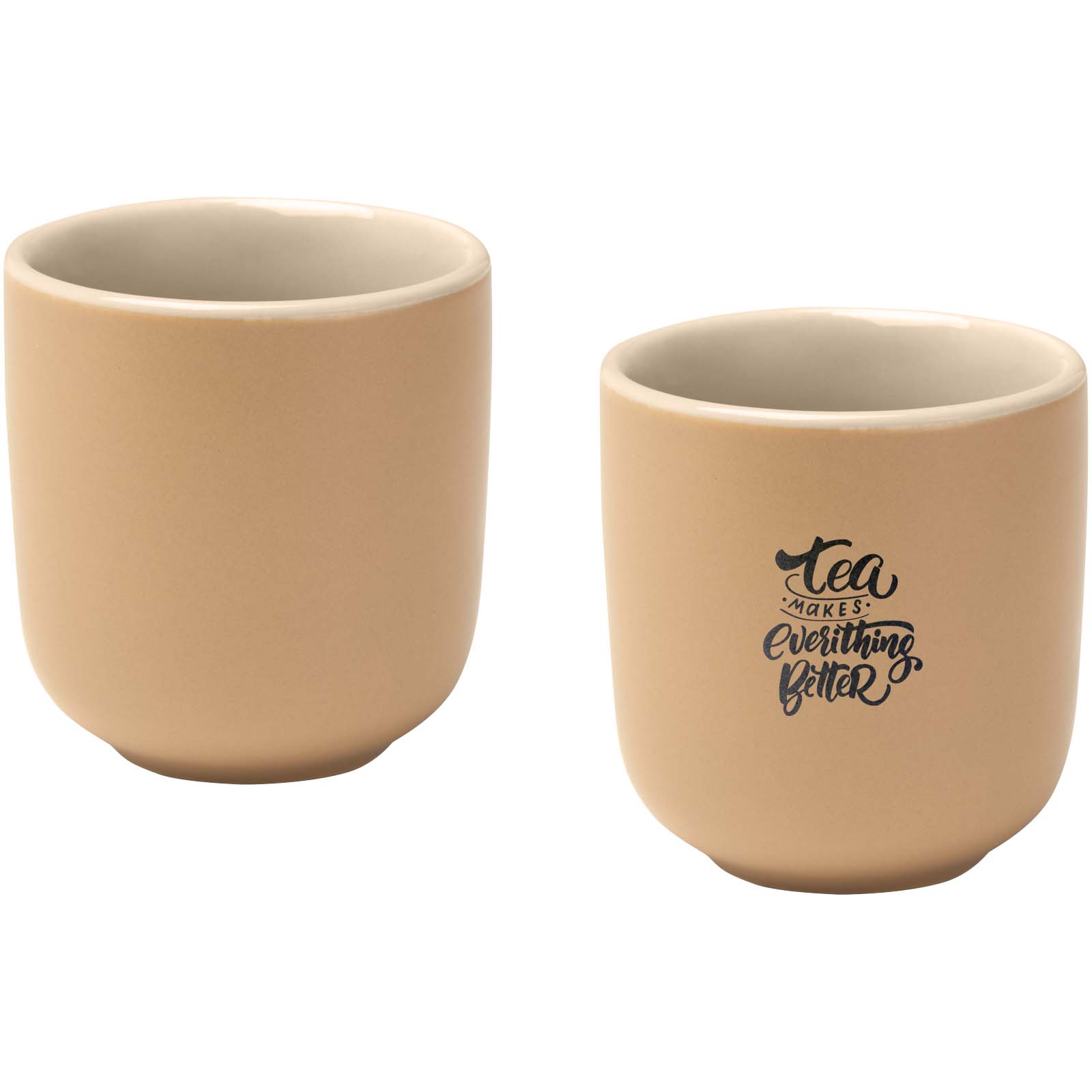 Male 90 ml Keramik Espressotassen – 2er Set