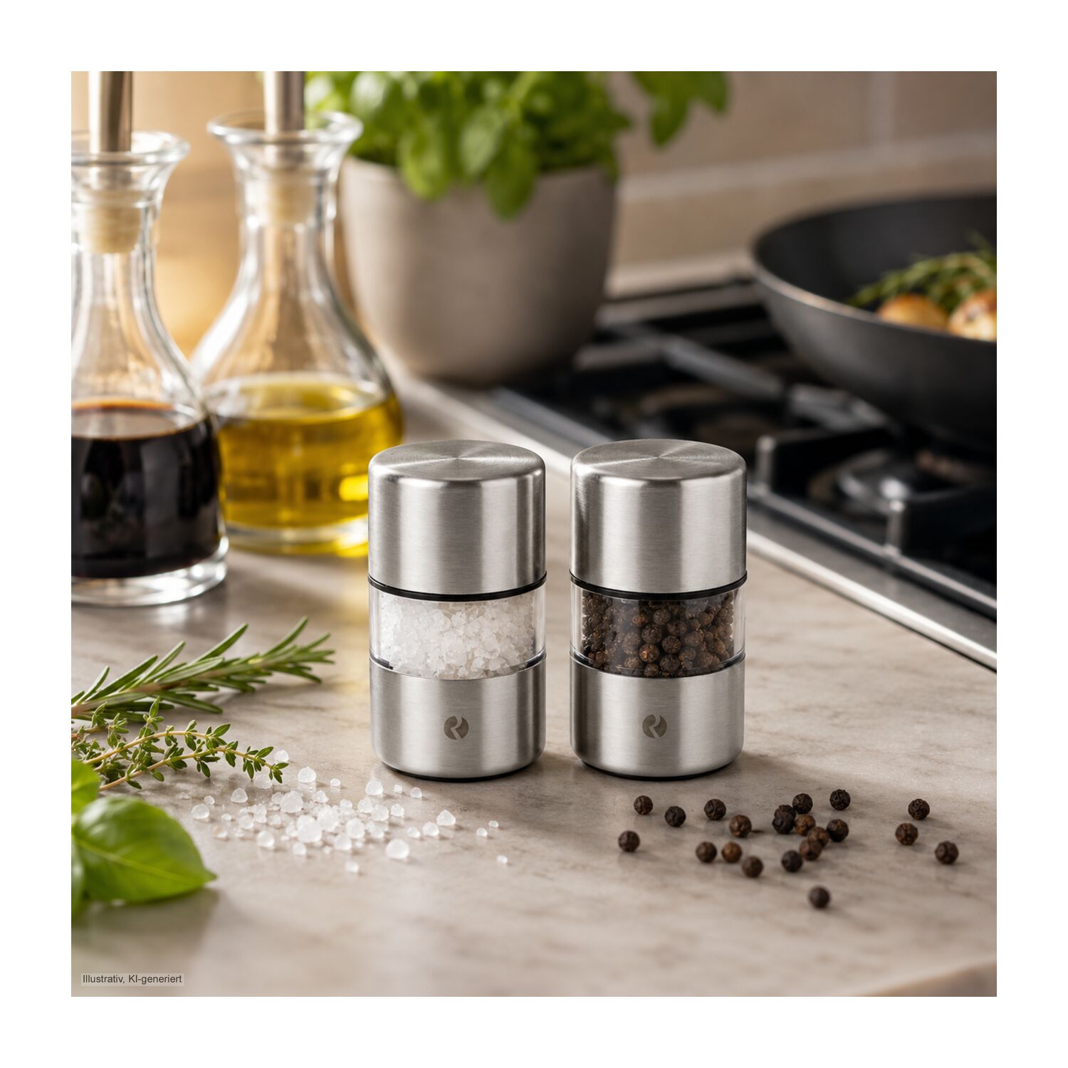 ROMINOX® Mini Salz- oder Pfeffermühle // Milam