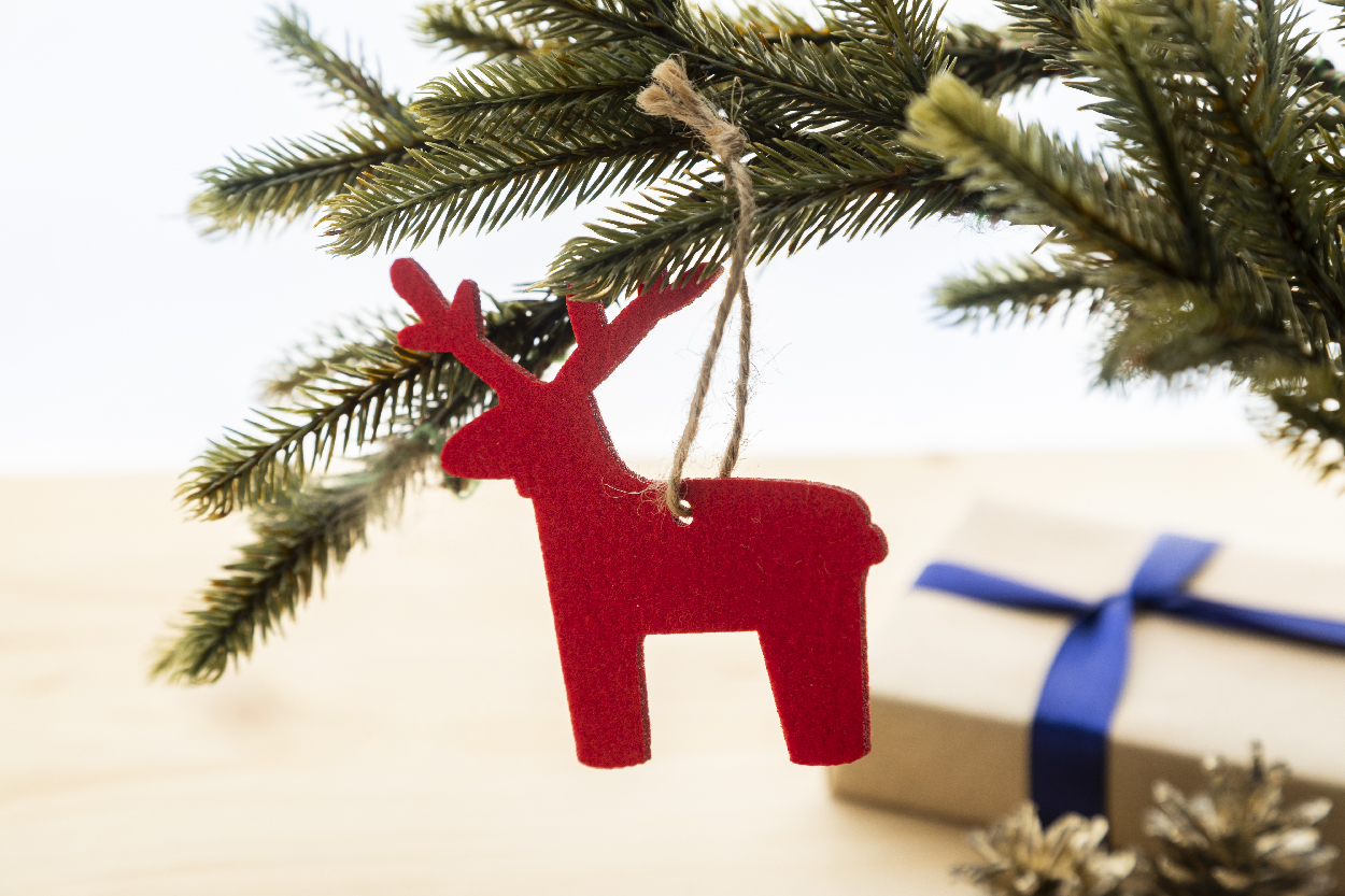 RPET Weihnachtsbaumschmuck, Rentier Joulox