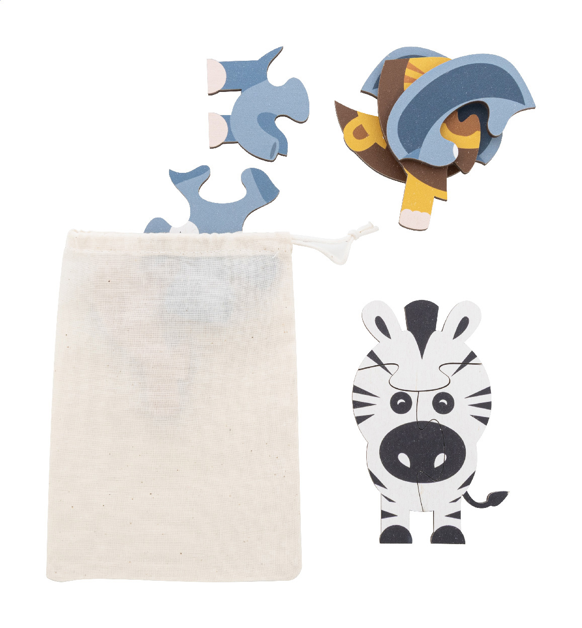 Puzzlespiel, Tiere Zoofrik