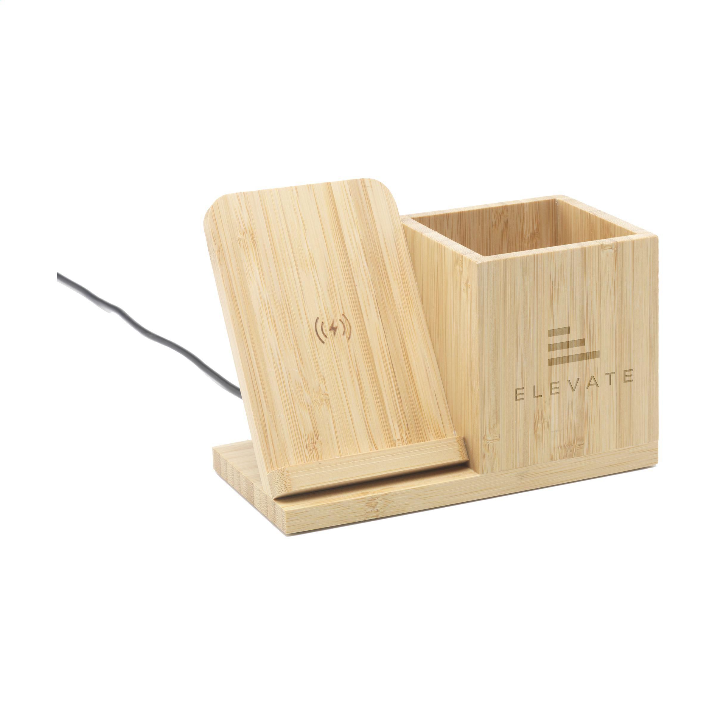 Bamboo Boss 15W Ladestation/Stifthalter