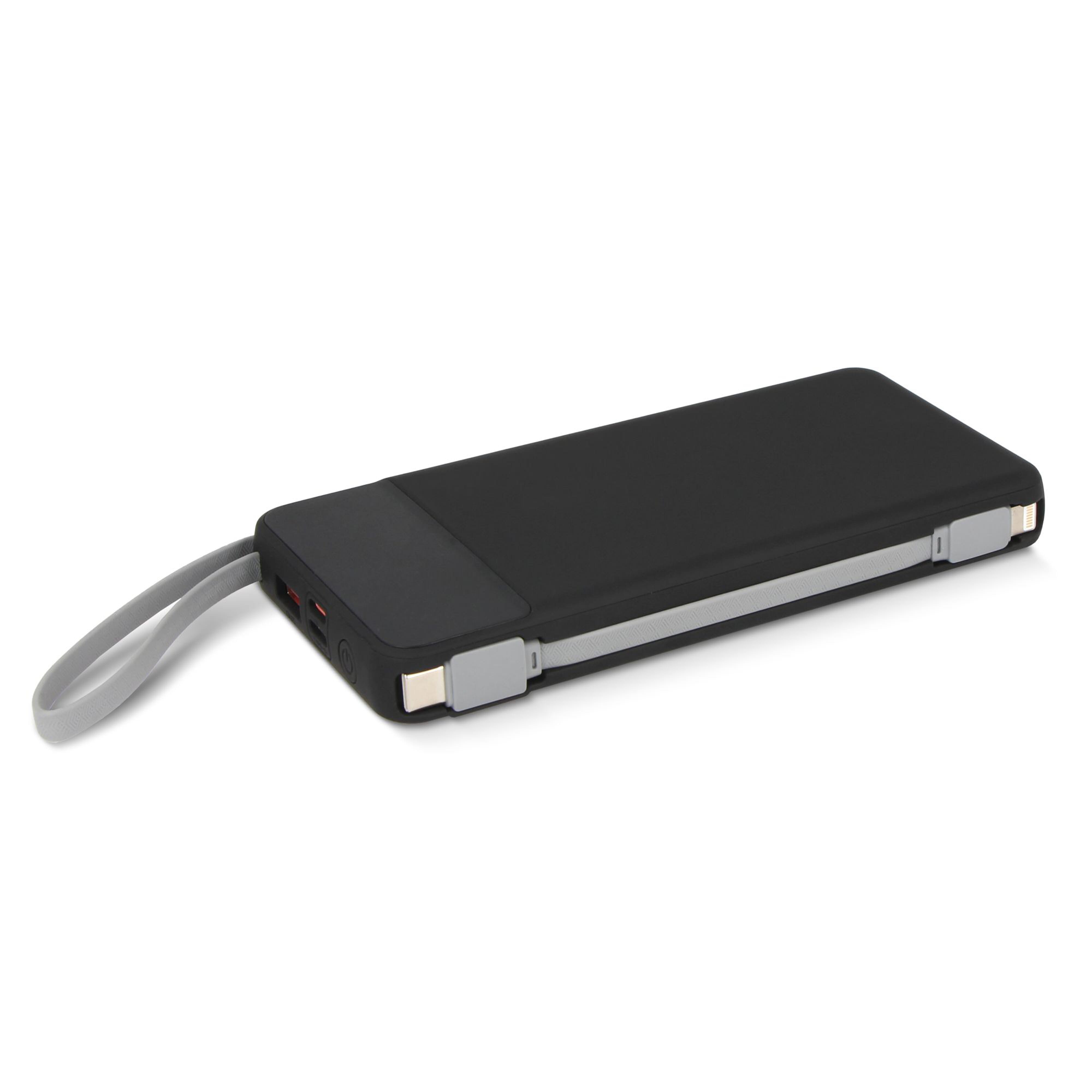 Ziara Powerbank with USB-C & Lightning Cable 10000mAh