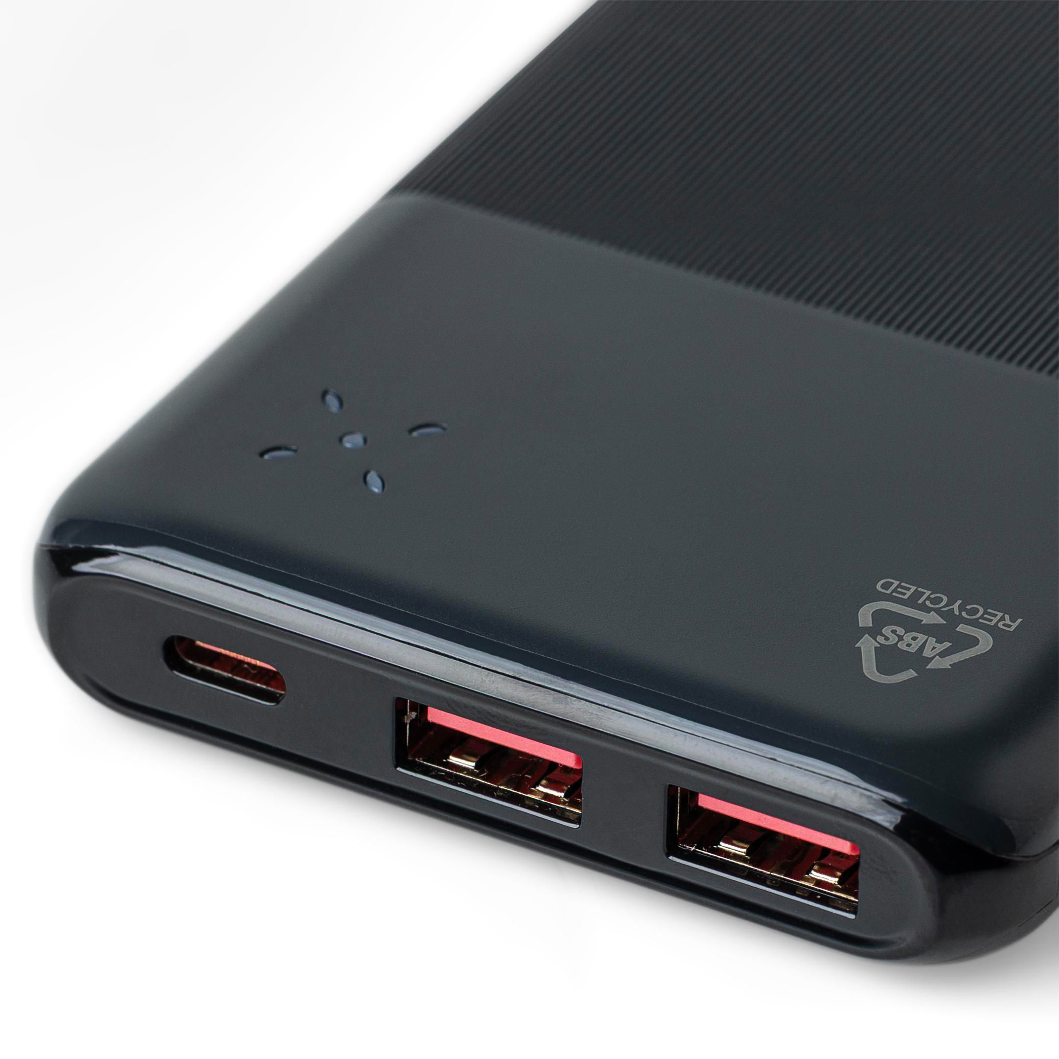 Recycelte ABS-Powerbank Tavi
