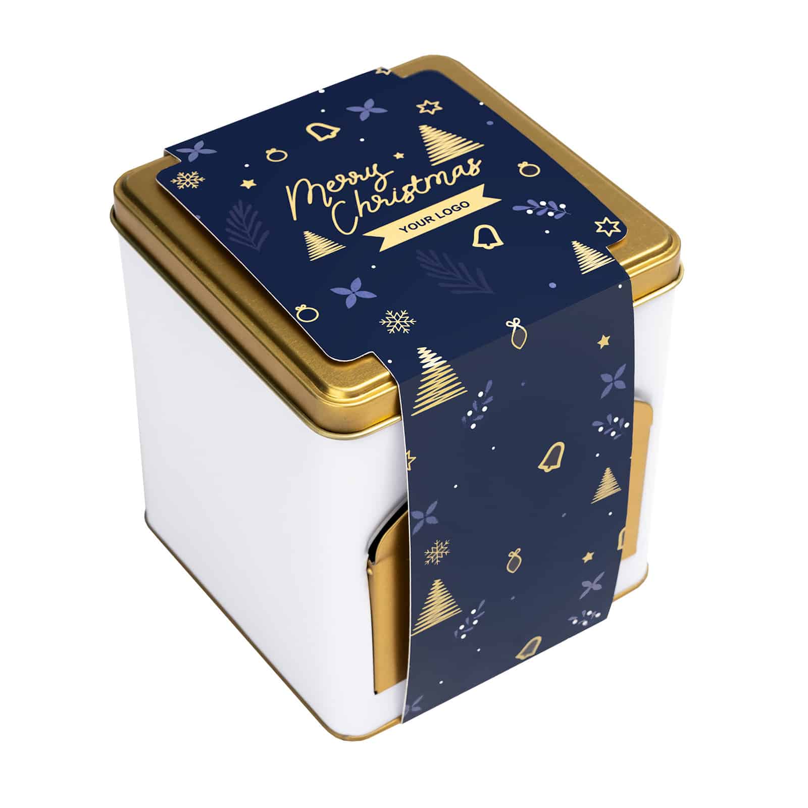 WerbesüßIgkeiten in Metallbox