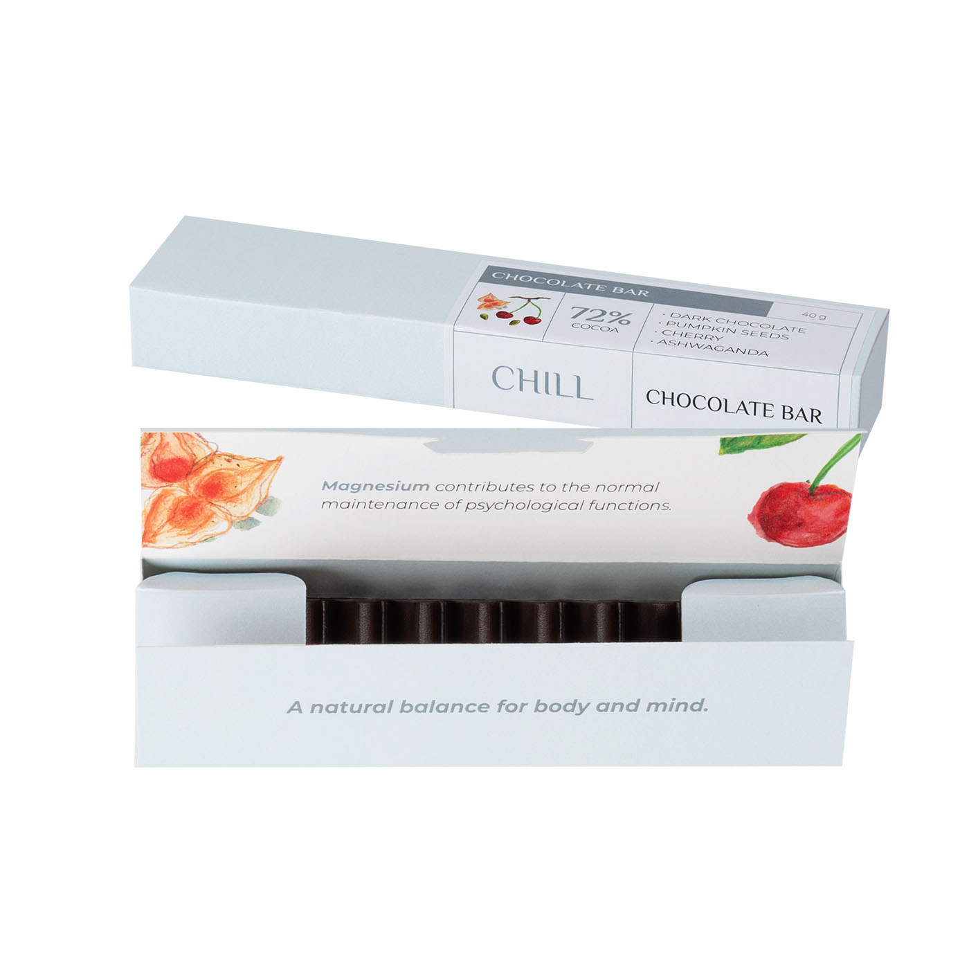 Chill Schokolade Riegel 40 G