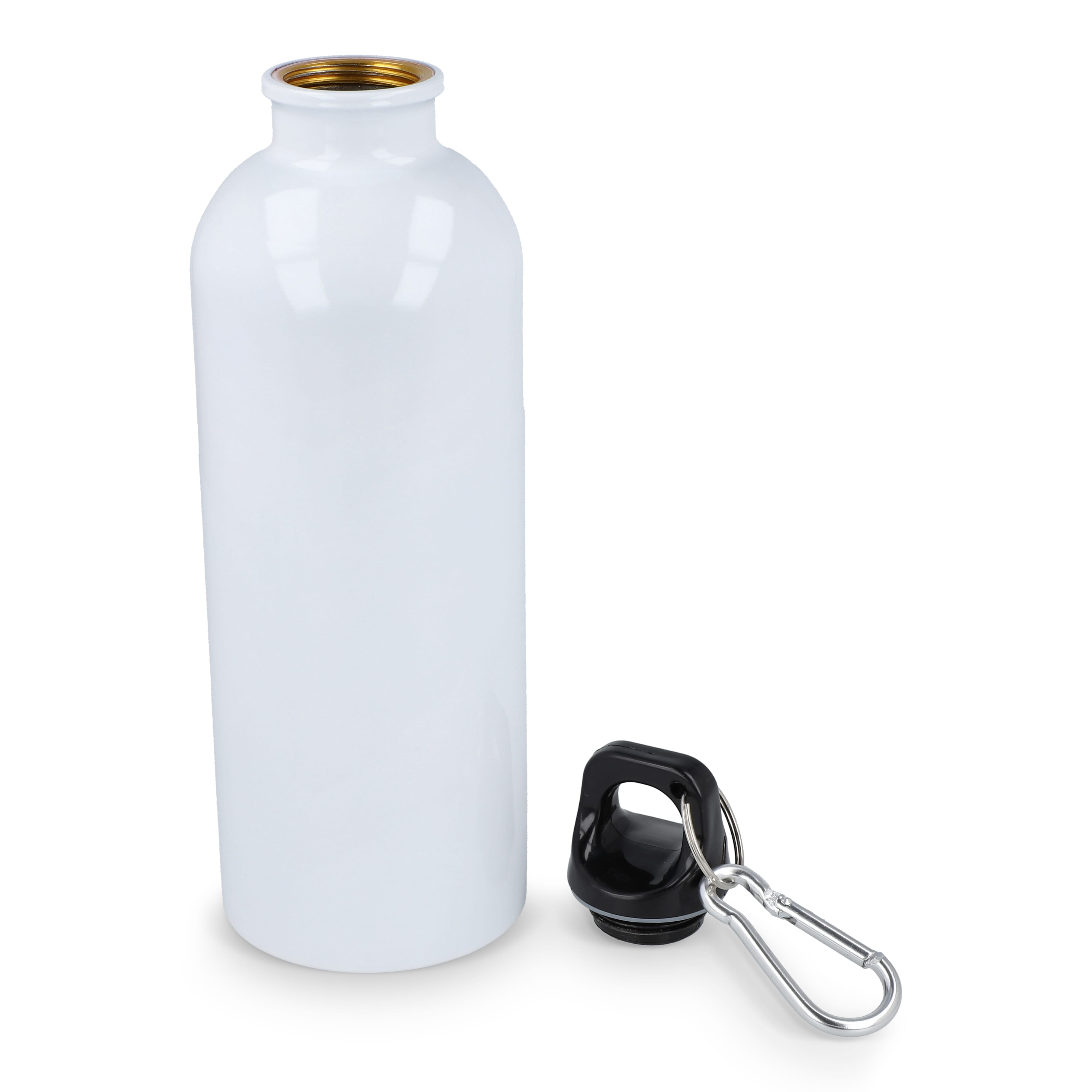 R-Edelstahl einwandige Flasche mit Karabiner 500 ml