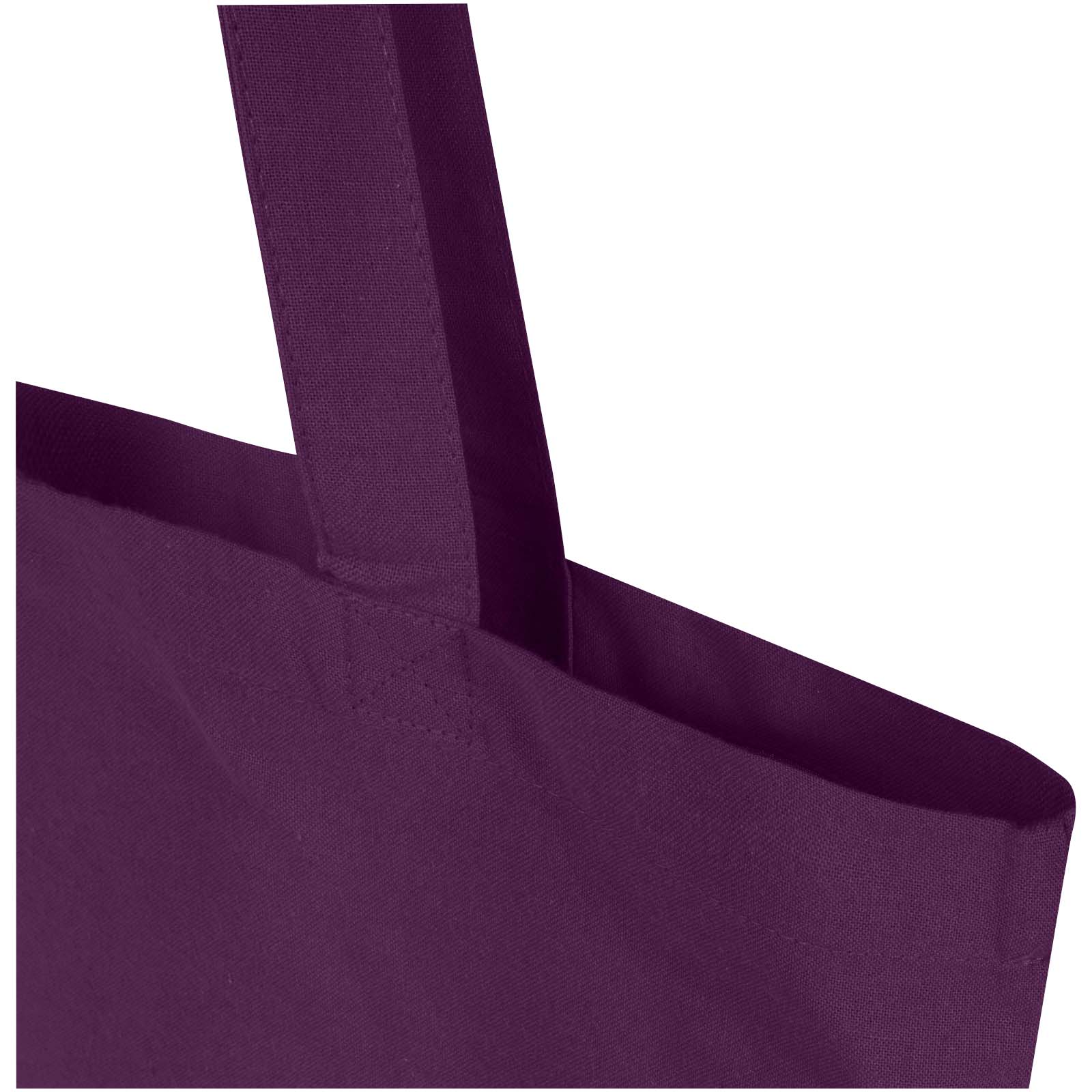 Madras Blend 140 g / m² Tragetasche aus GRS-recycelter Baumwolle 7L
