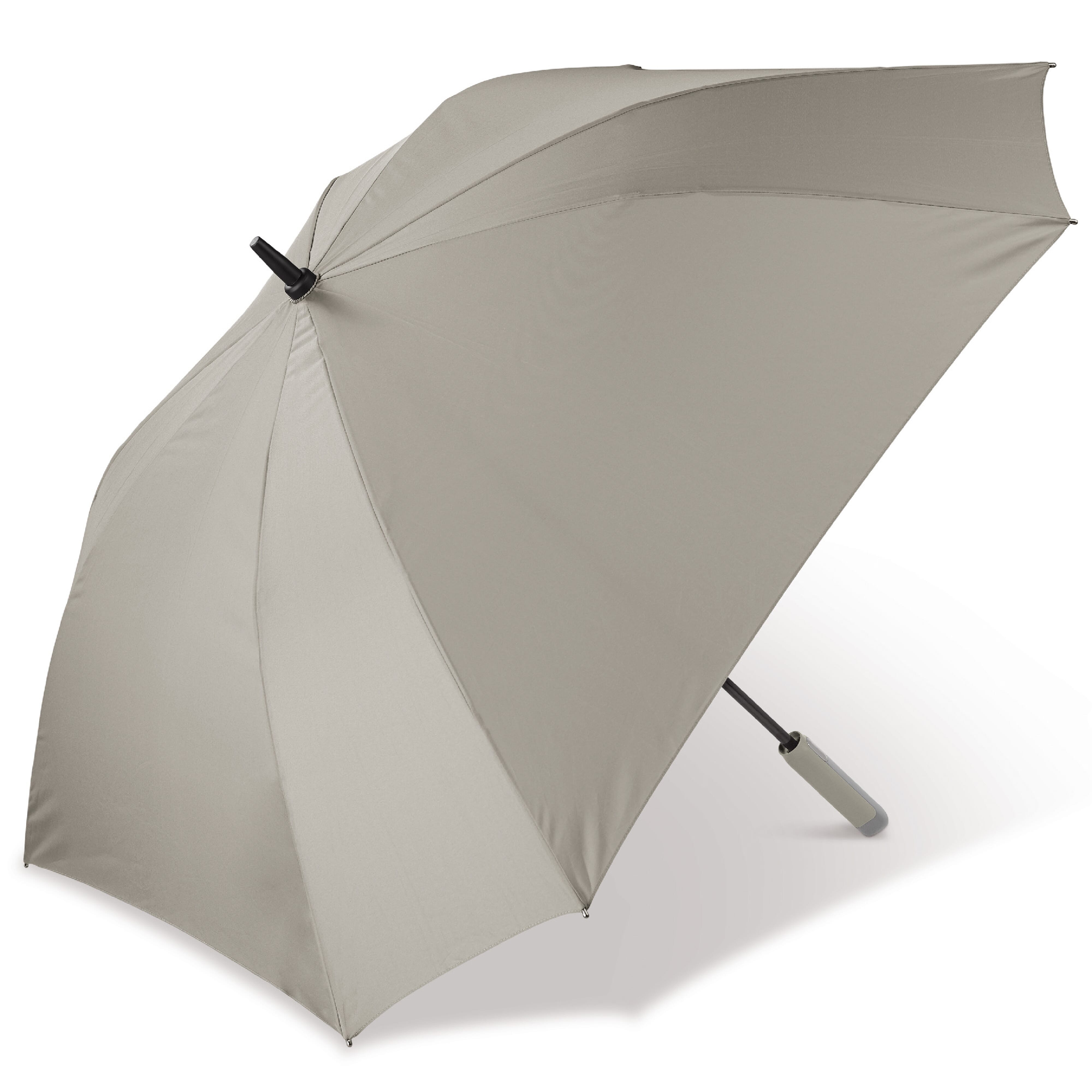 Luxus 27” quadratischer Regenschirm mit Hülle