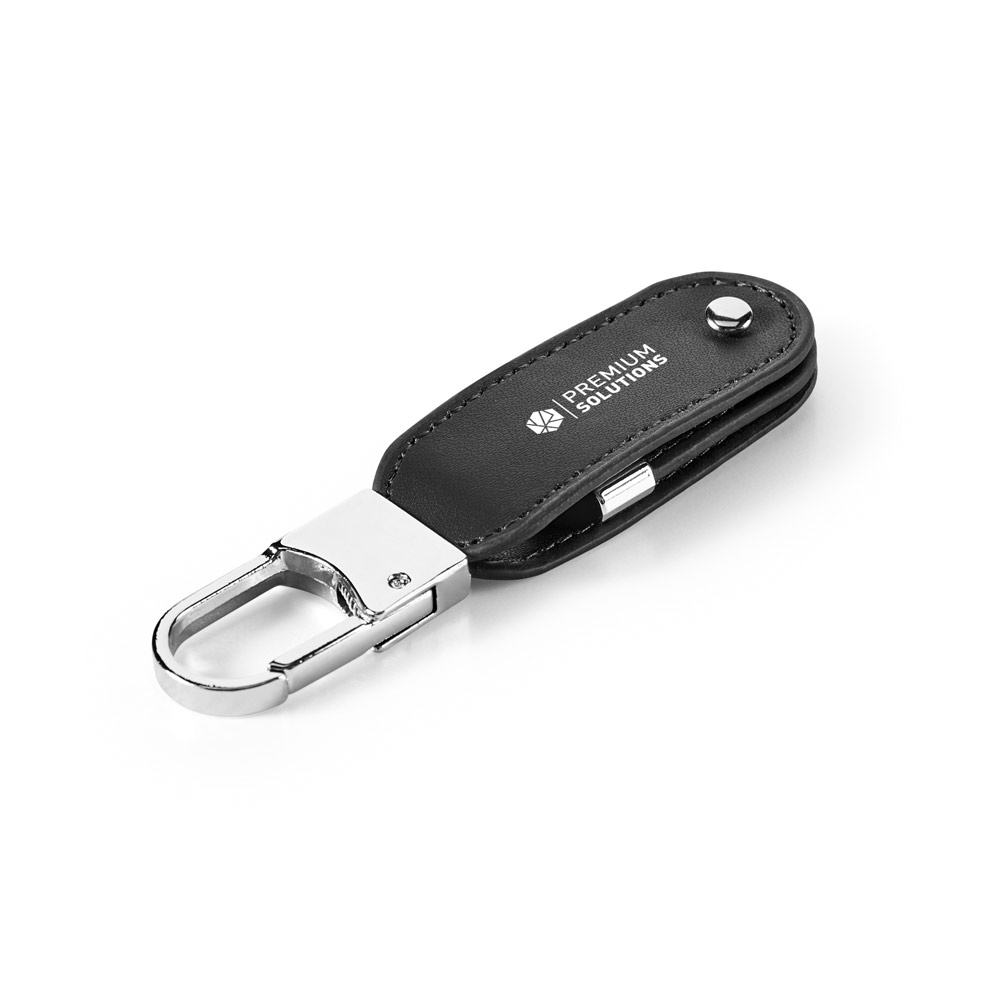 BRAGG 8GB USB-Speicher mit 8GB und Karabinerclip aus PU