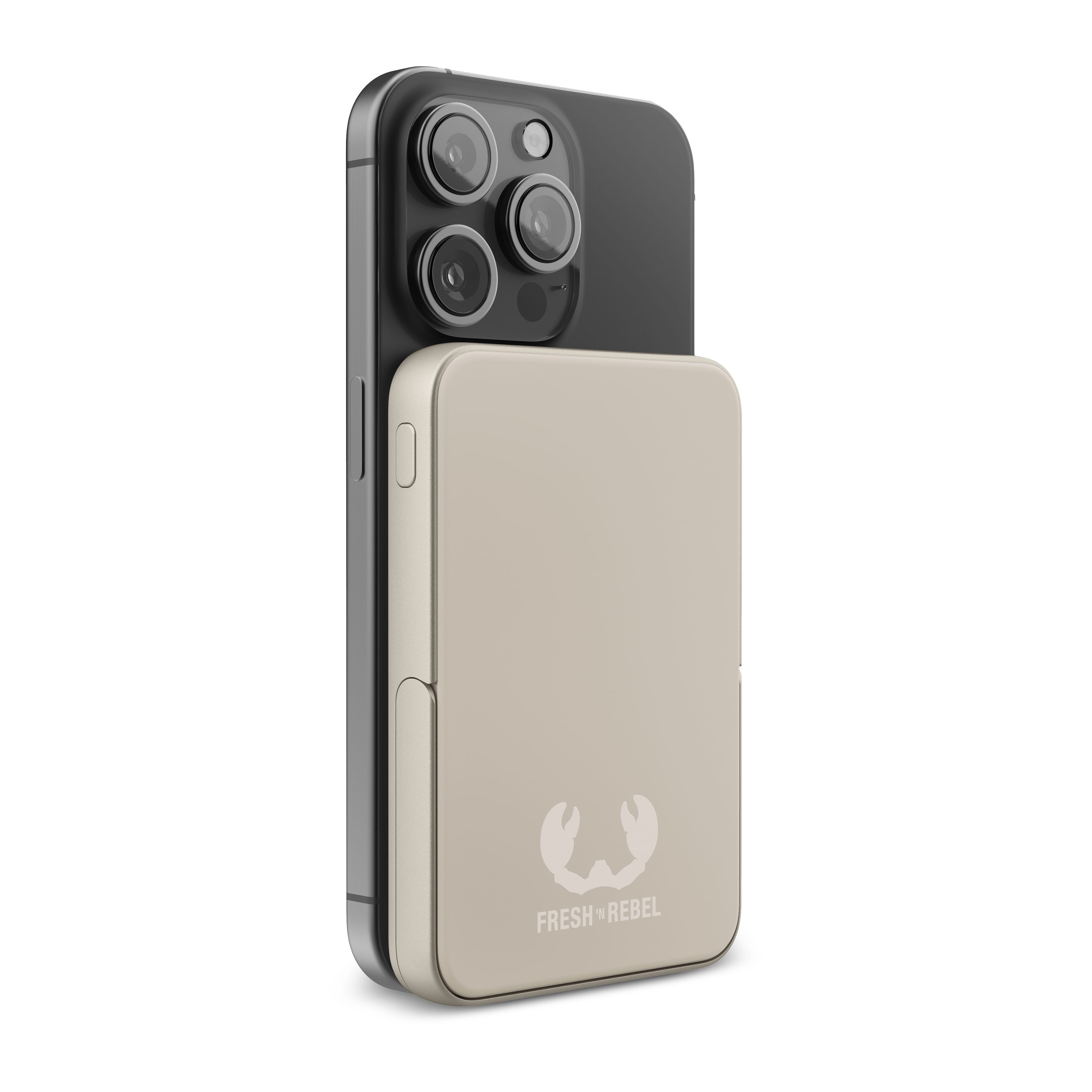 Fresh 'n Rebel Kompatibel mit MagSafe MagSafe Powerbank Kabellose 5000mAh