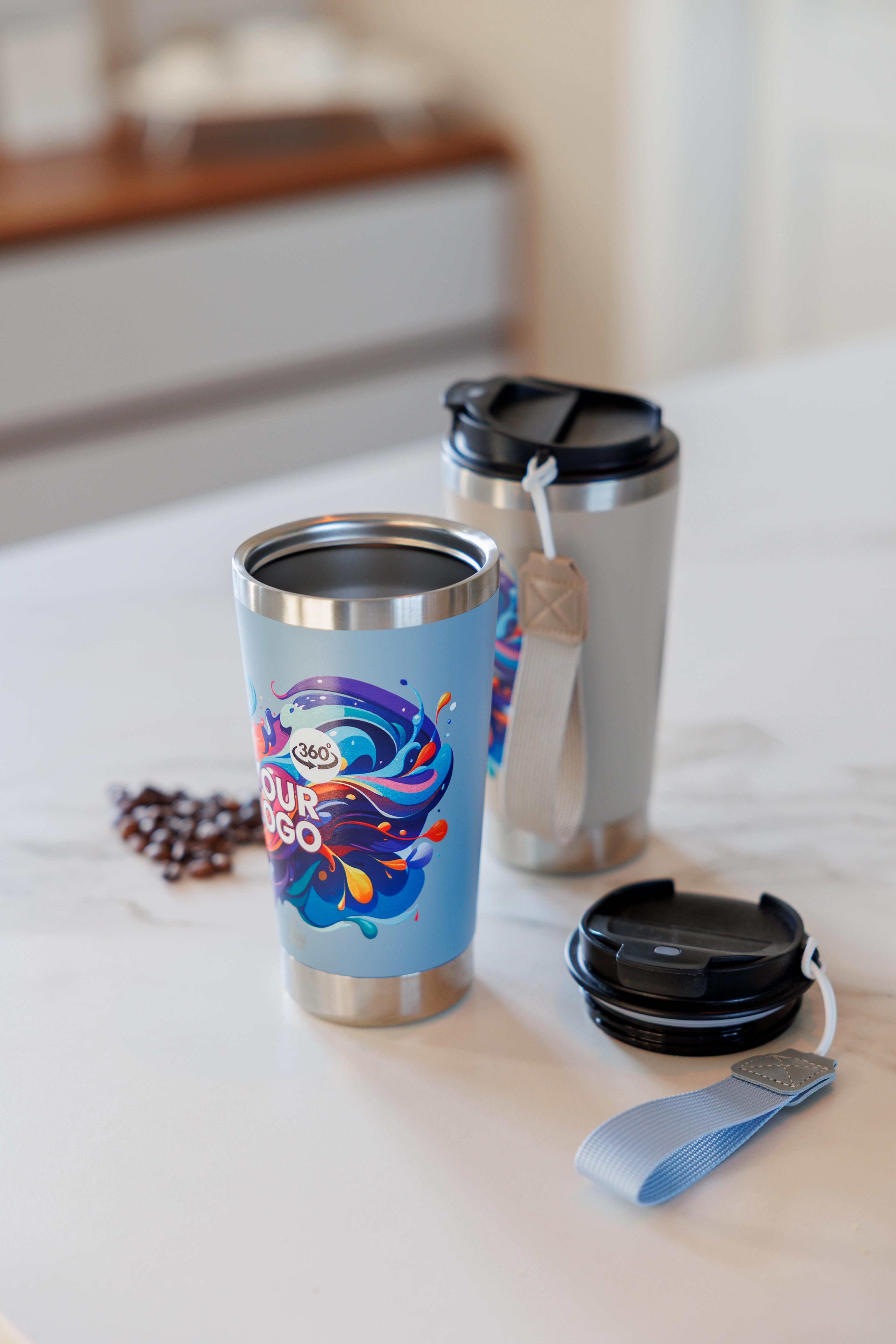 Doppelwandiger Thermobecher Kayla | Recycelt | 500 ml