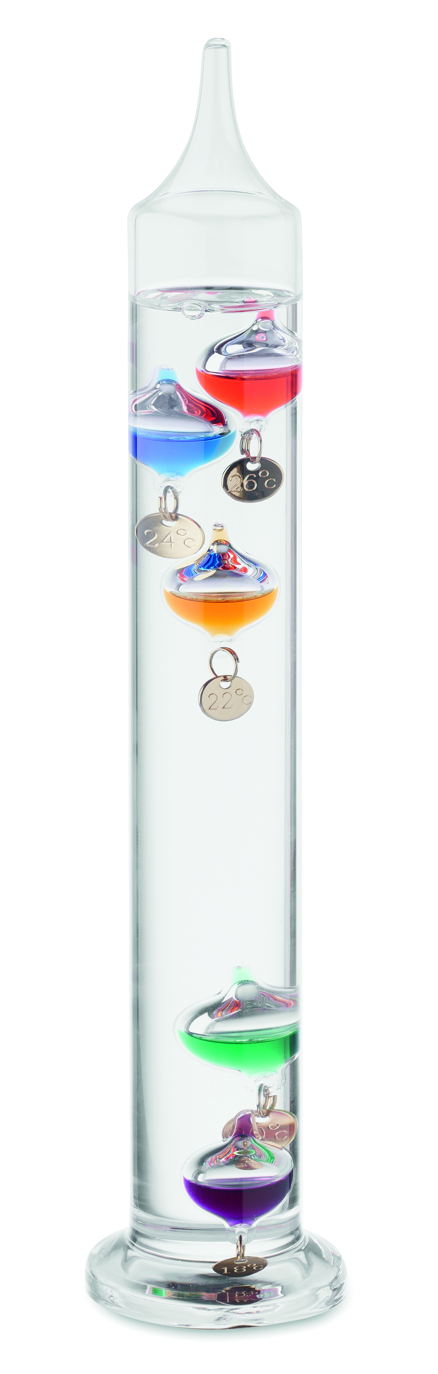 Galileo Thermometer Glas 28cm GALI