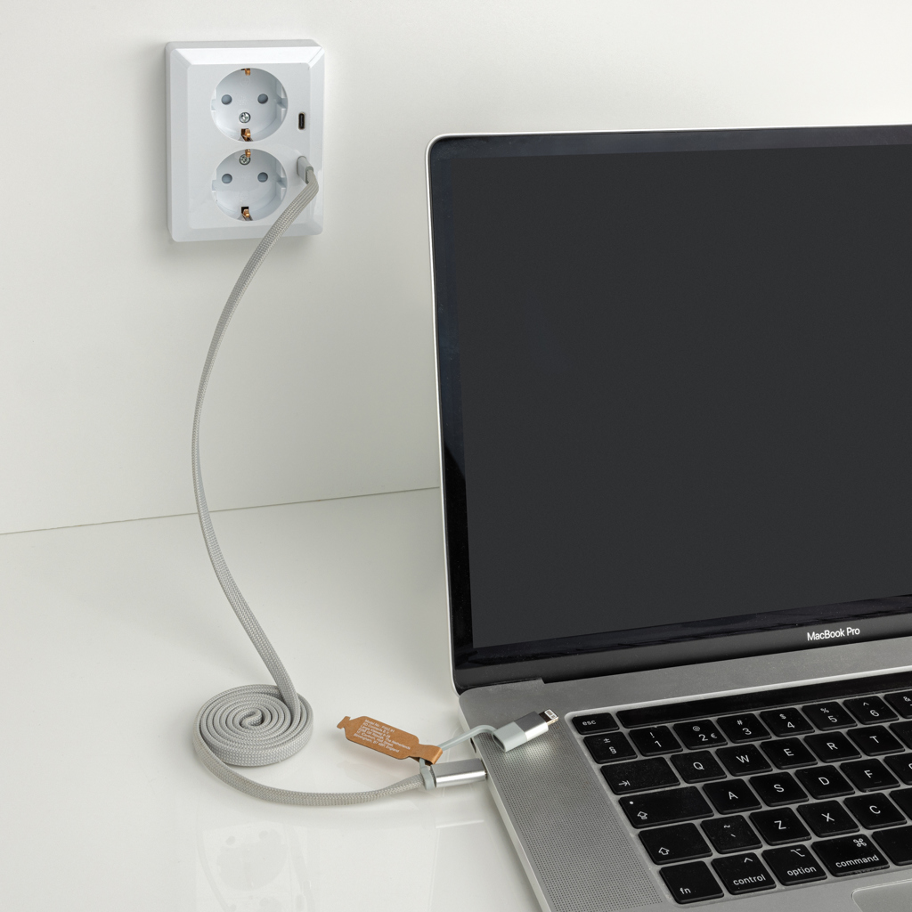 Arc ultradünnes 60W 2-in-1 Magnetkabel
