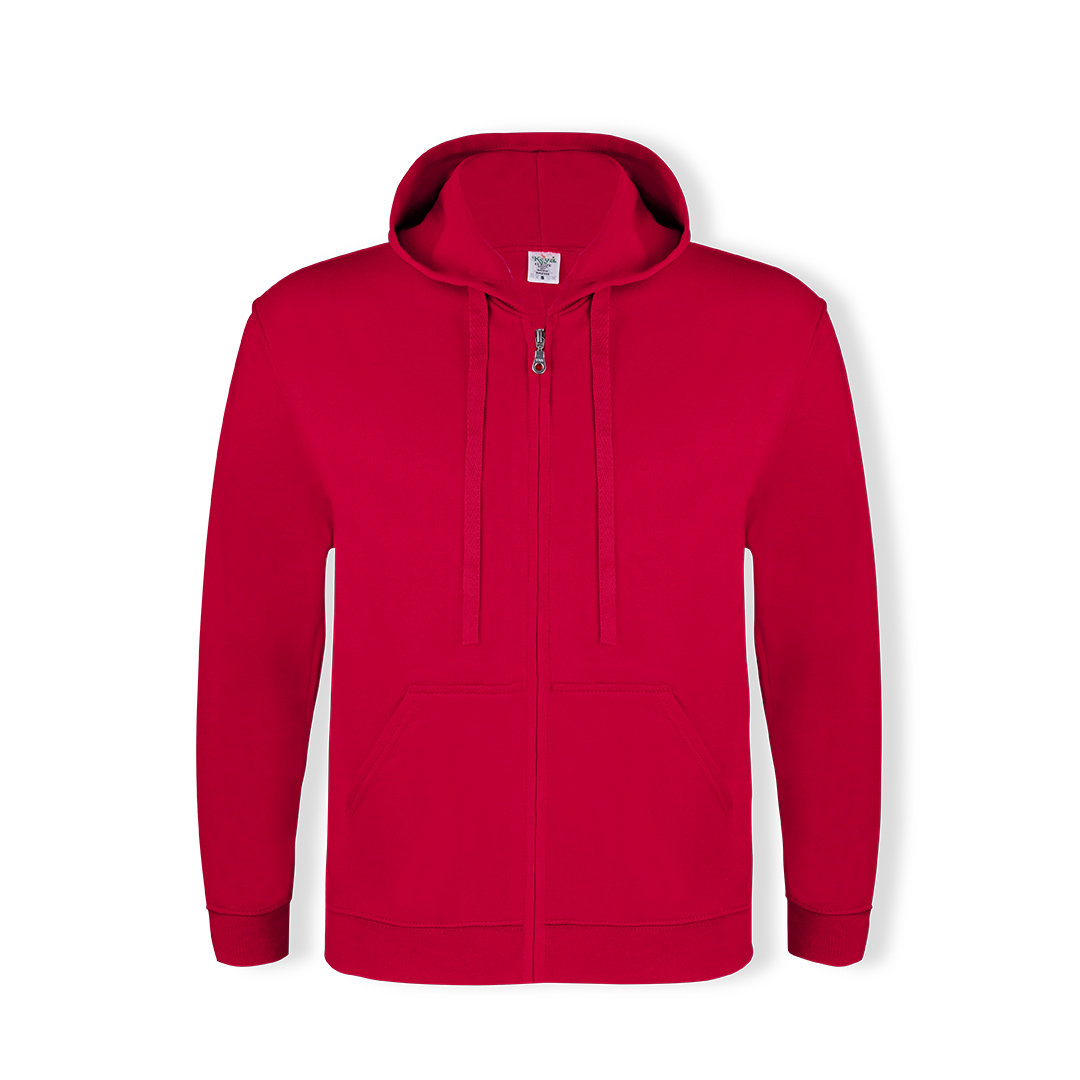 Erwachsene Sweatshirt mit Kapuze + Reißverschluss "keya" SWZ280