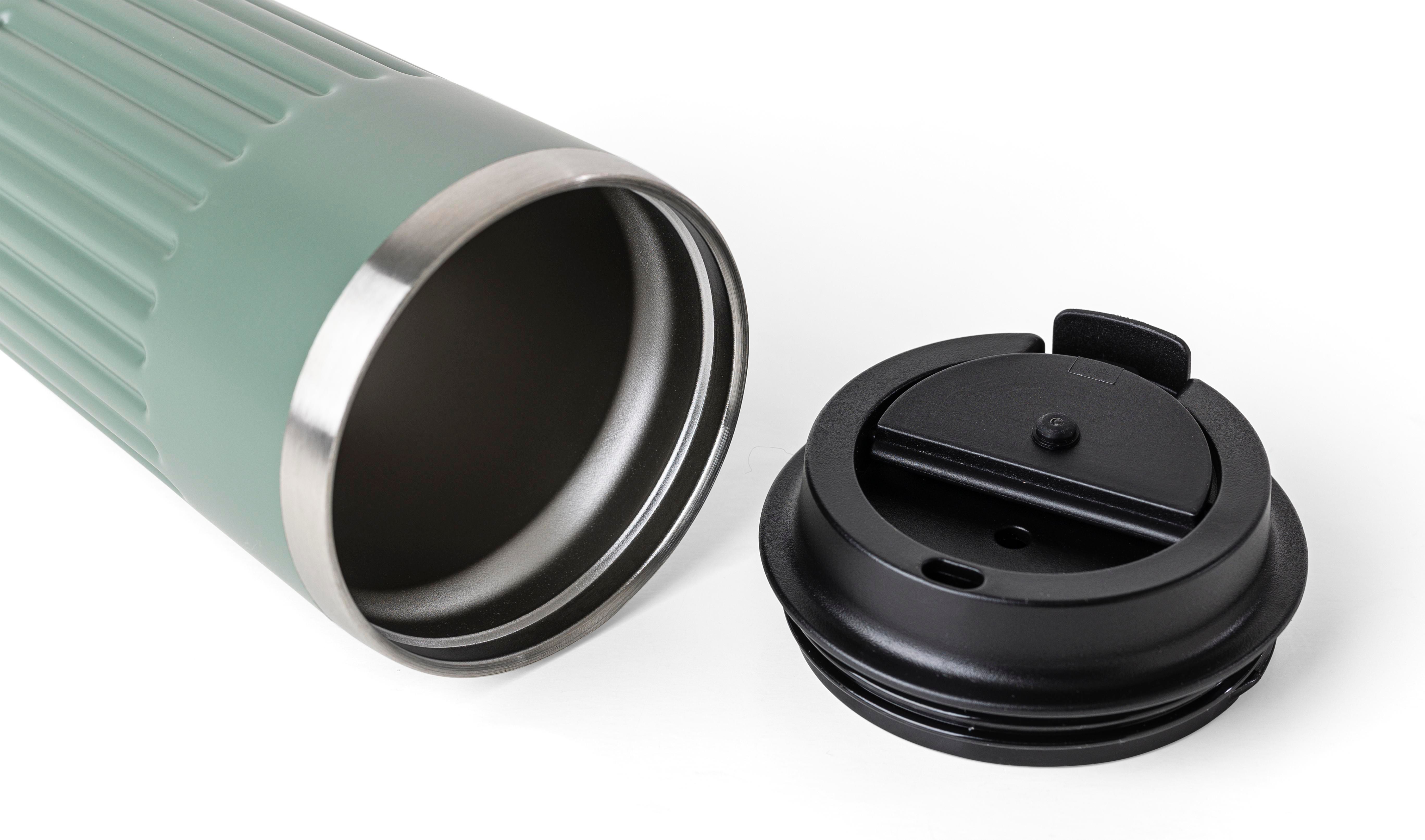 Reisebecher aus recyceltem Edelstahl (400 ml) Chiara