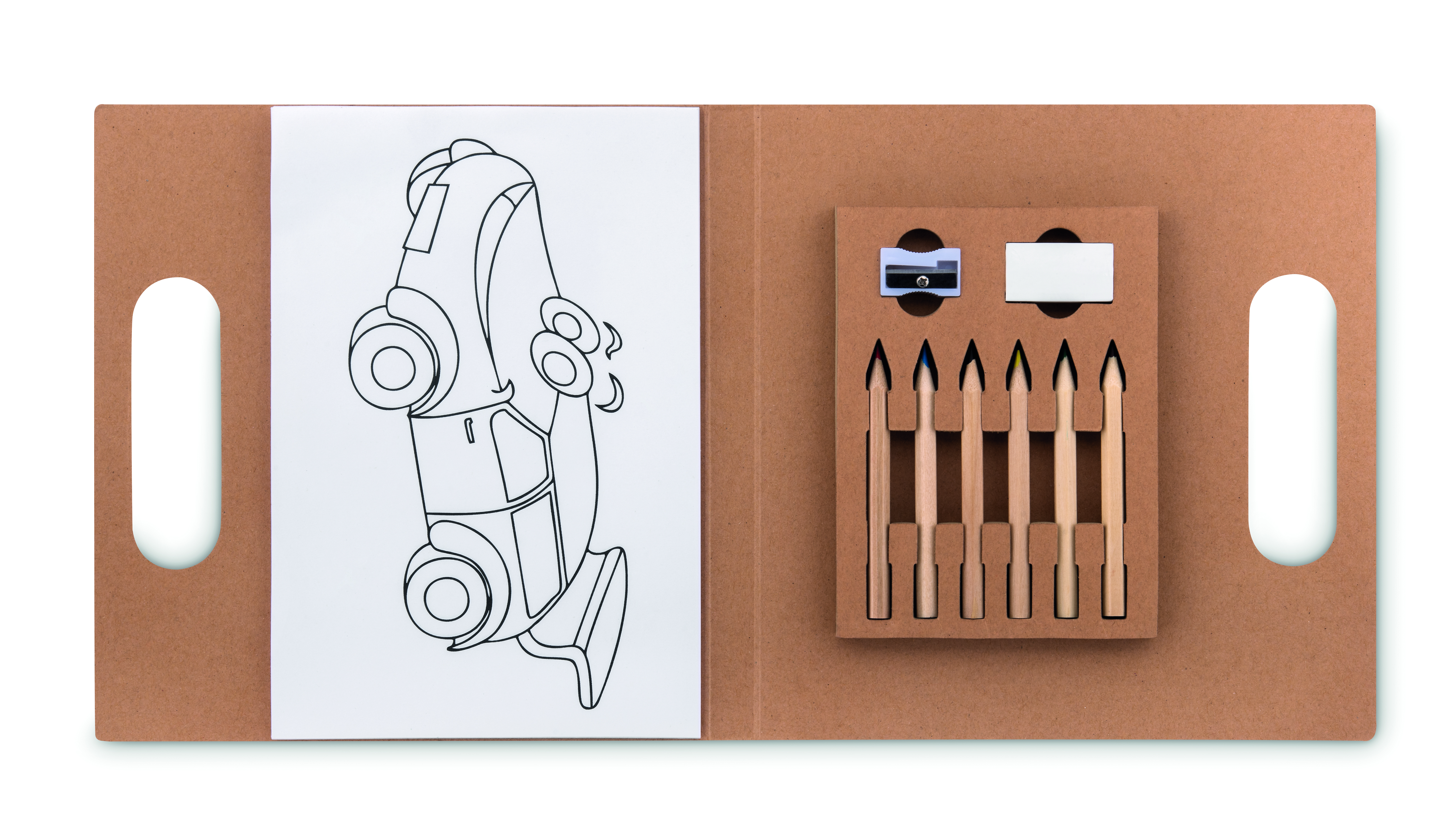 Malset mit 6 Buntstiften FOLDER2 GO Malset mit 6 Buntstiften FOLDER2 GO