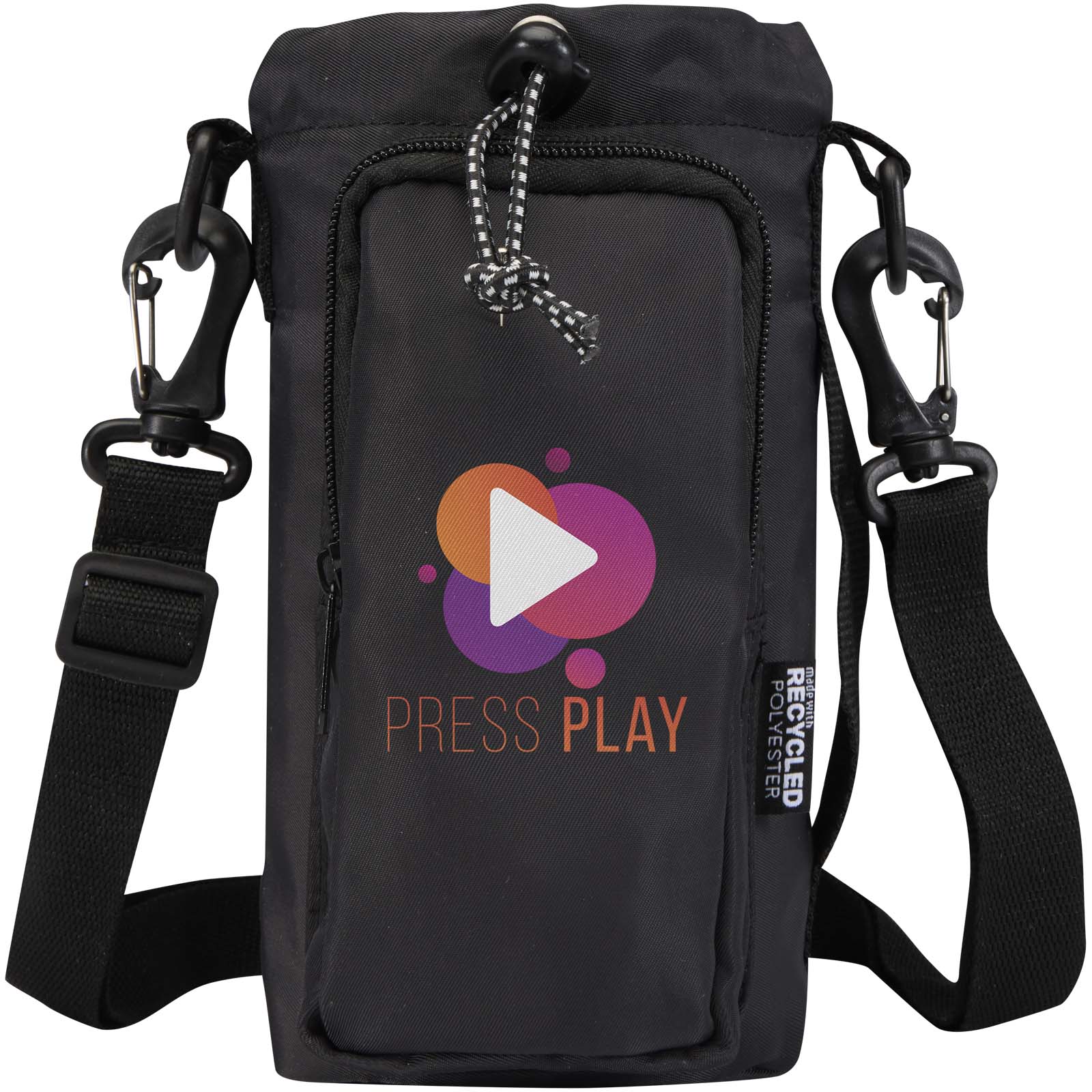 Trip Aware™ Recycelte Reisetasche für Flaschen 2 L