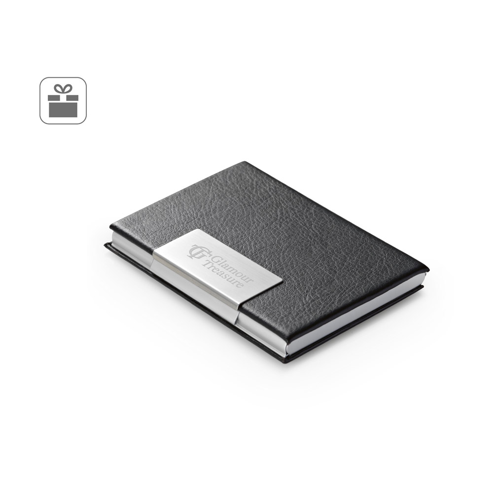 REEVES Kartenhalter aus Aluminium und PU