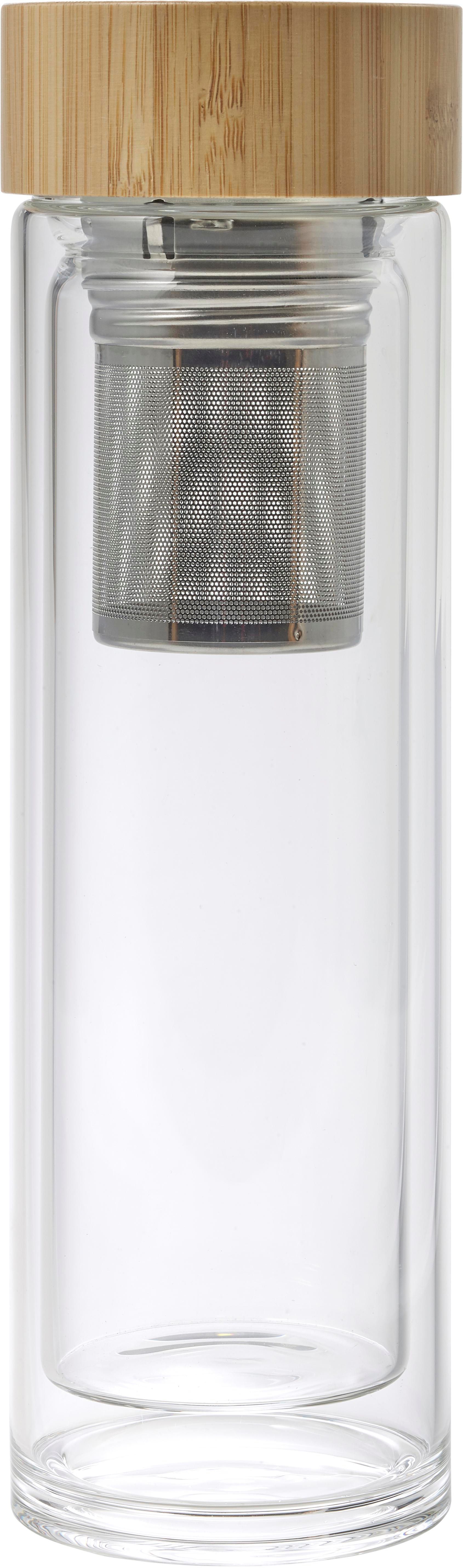 Doppelwandige Glasflasche Vicente