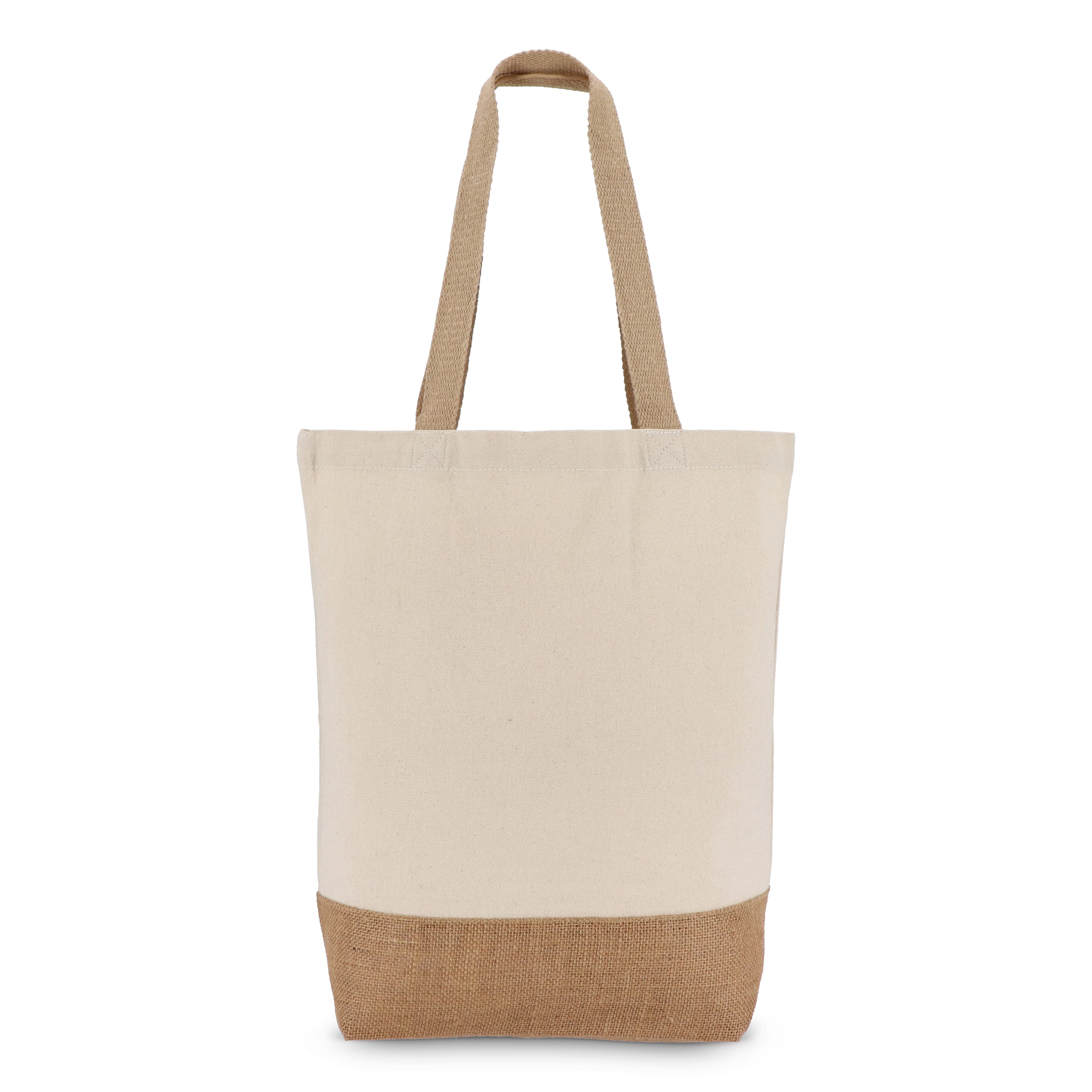Baumwoll-Jute Tragetasche OEKO-TEX® 41 x 13 x 41cm 320g / m²