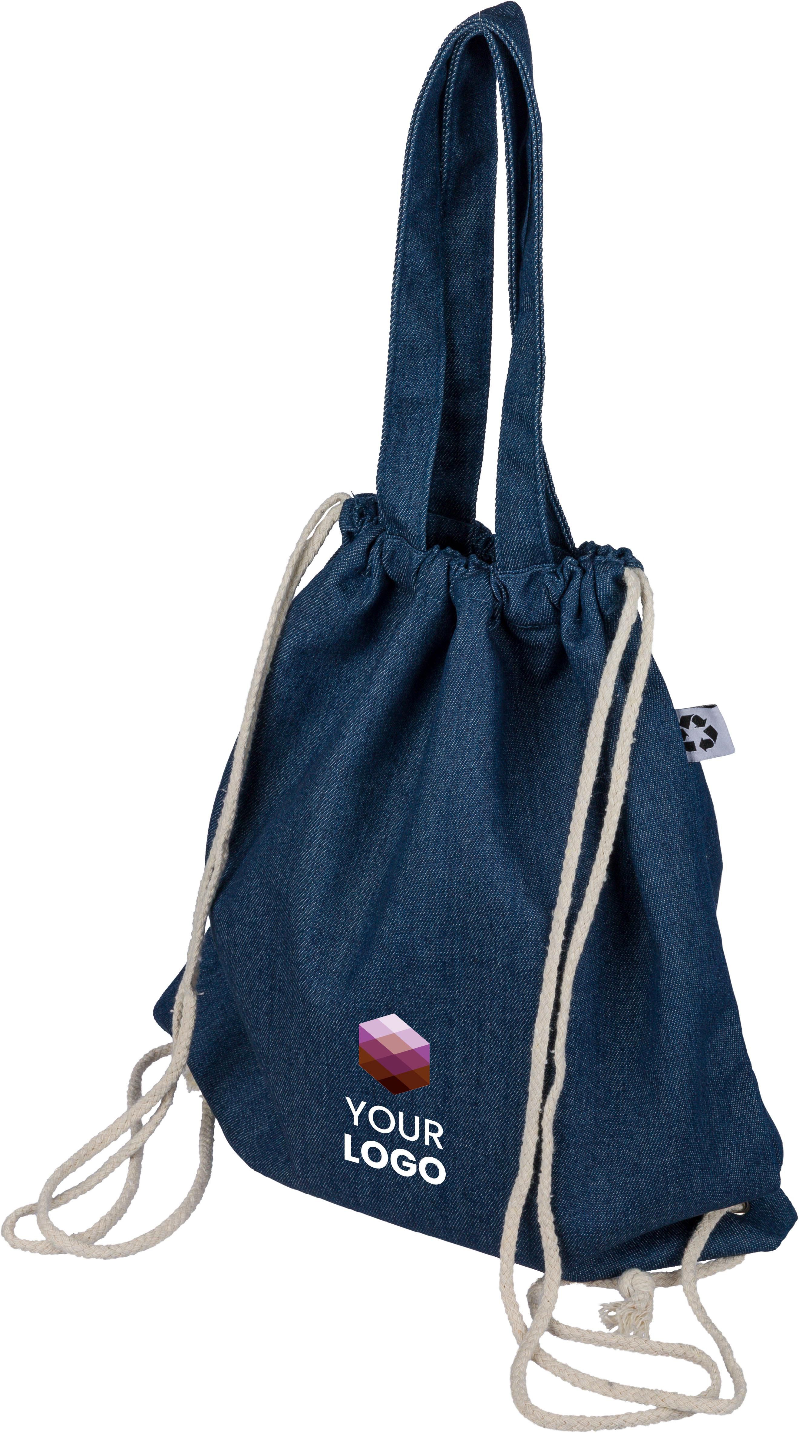 Kordelzugbeutel Dex | Recyceltes Denim | 6,6 l