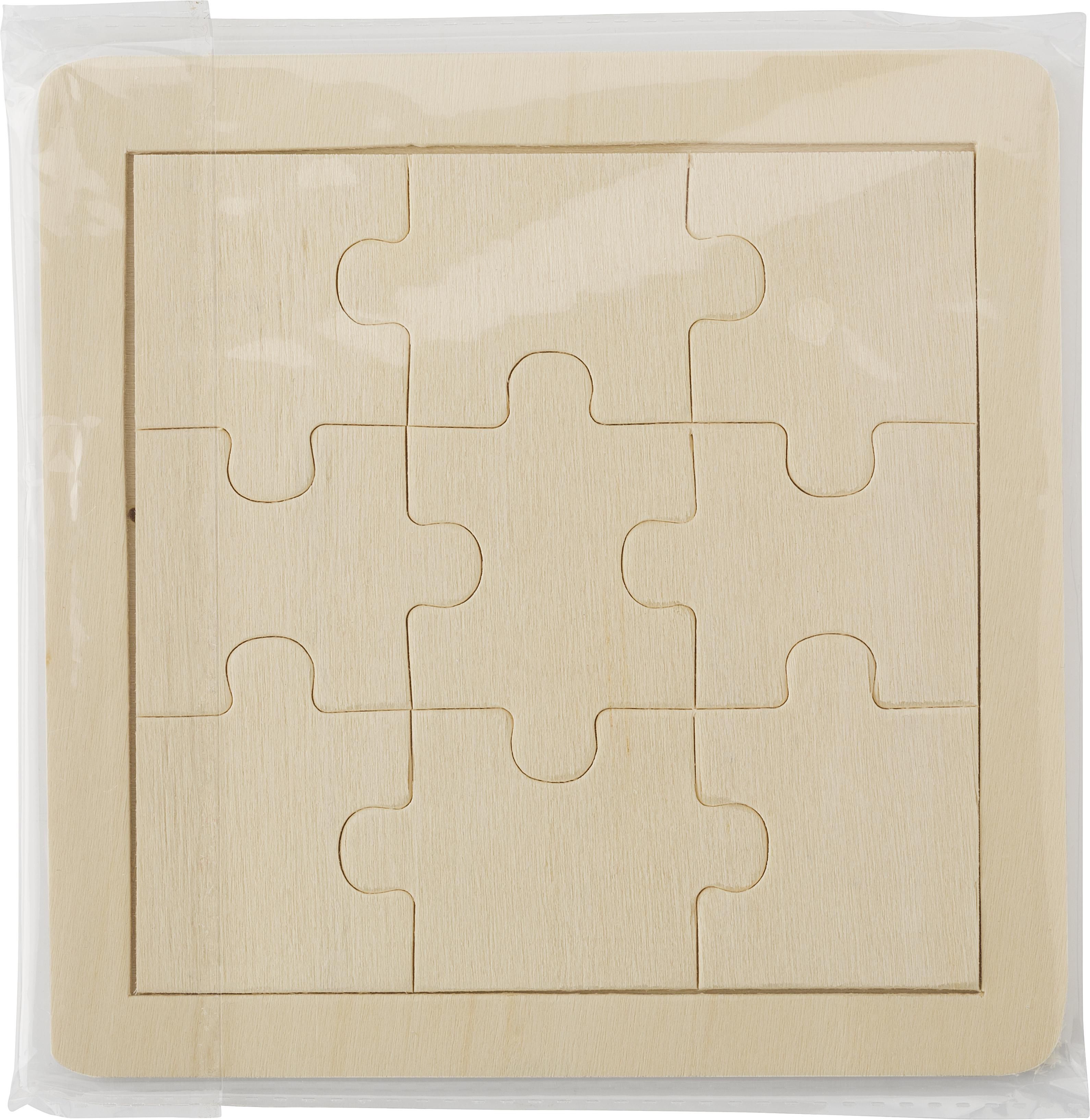 Neunteiliges Puzzle aus Holz Alvaro Neunteiliges Puzzle aus Holz Alvaro