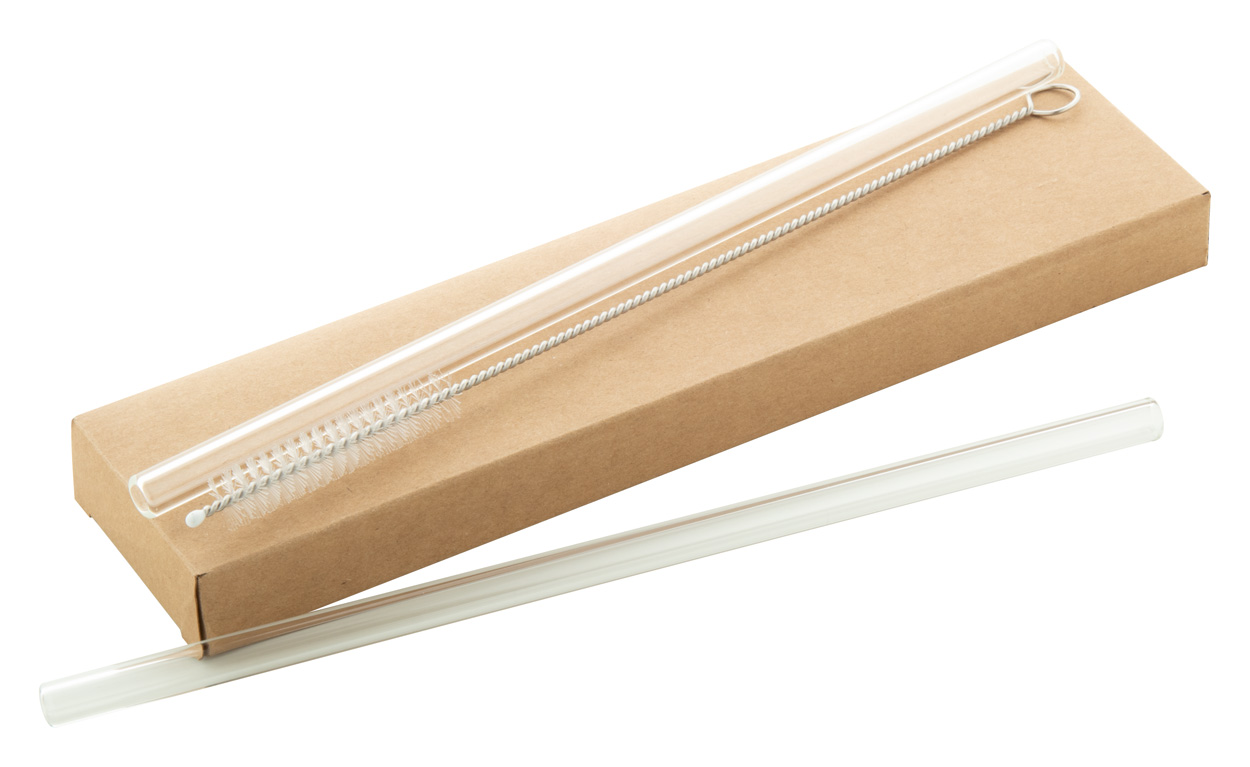 Glas-Trinkhalm-Set GlasSip Glas-Trinkhalm-Set GlasSip