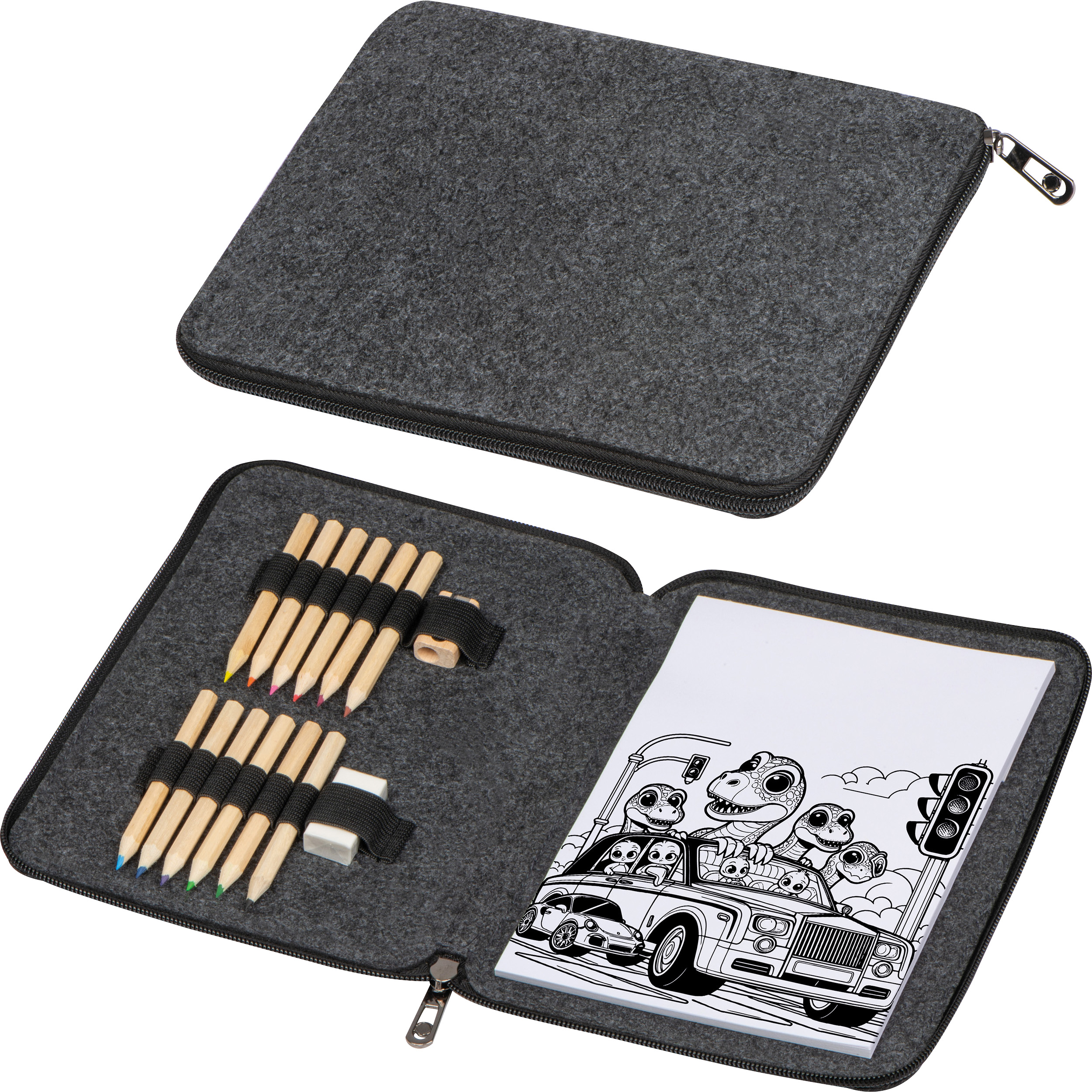 Malset in Filzetui Malset in Filzetui