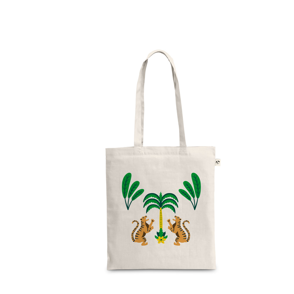 BEJA Tasche aus 100 % recycelter Baumwolle (180 g / m²)
