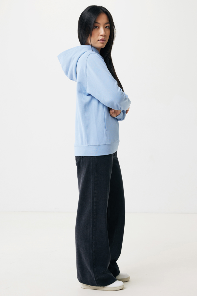 IQONIQ Yengo Hoodie mit Seitentaschen aus rec. Baumwolle