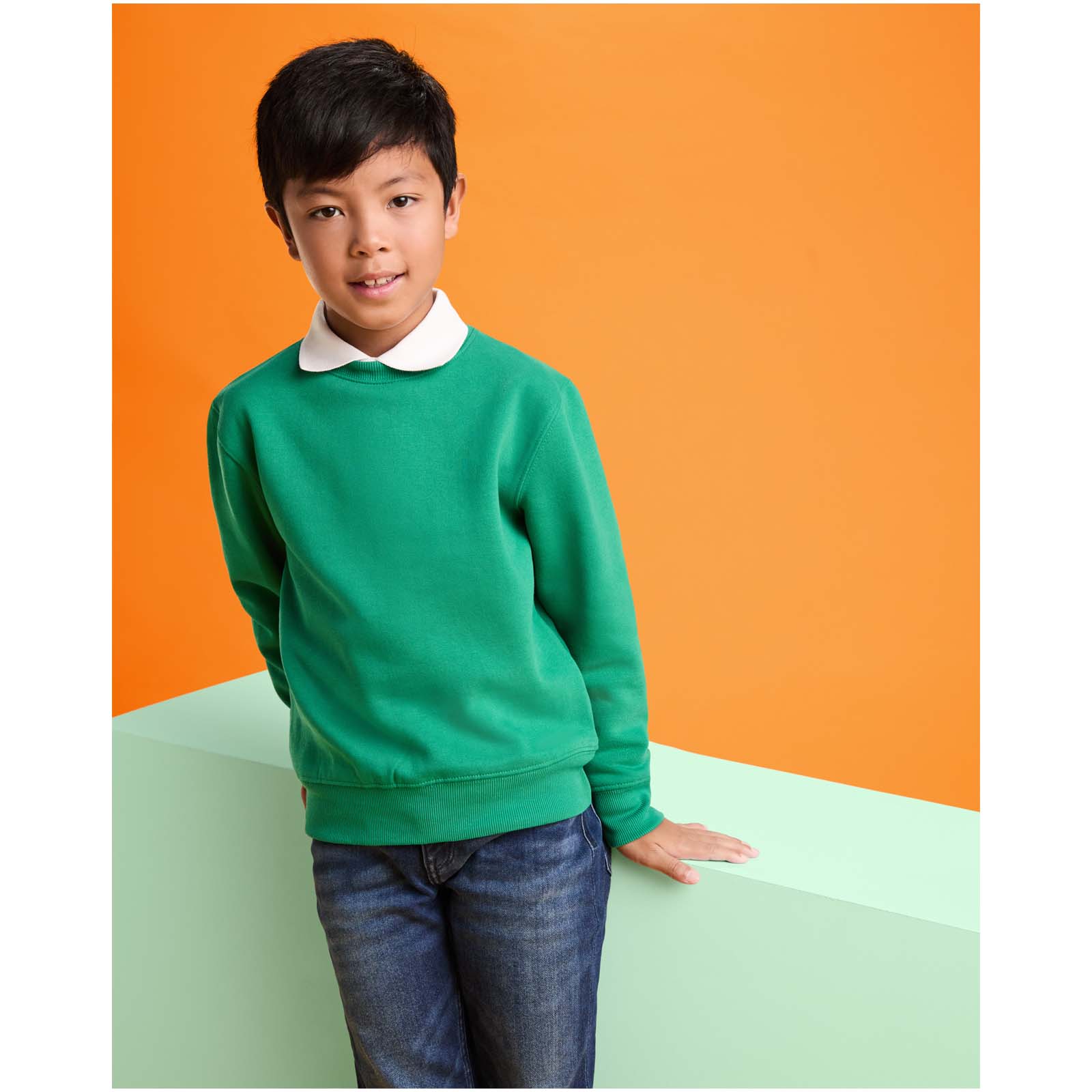 Clasica 280 g / m² Sweatshirt mit Rundhalsausschnitt für Kinder