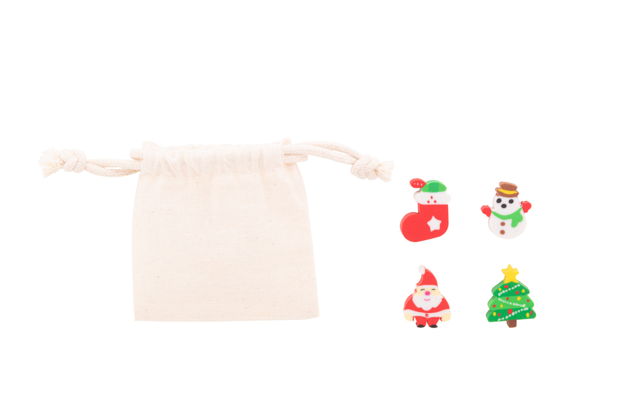Weihnachts-Radierer-Set Sommaroy