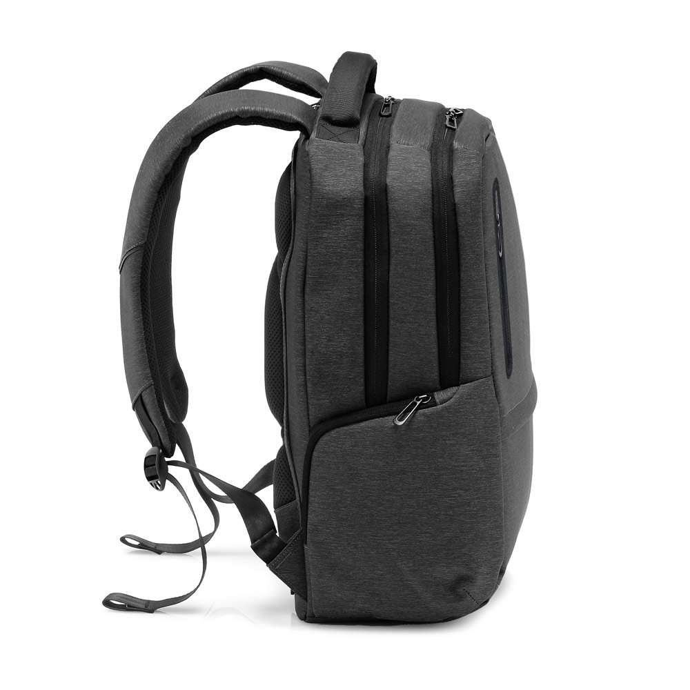 RE-BOSTON Wasserabweisender 2Tone-Laptop-Rucksack aus recyceltem Nylon mit 210D-Fach