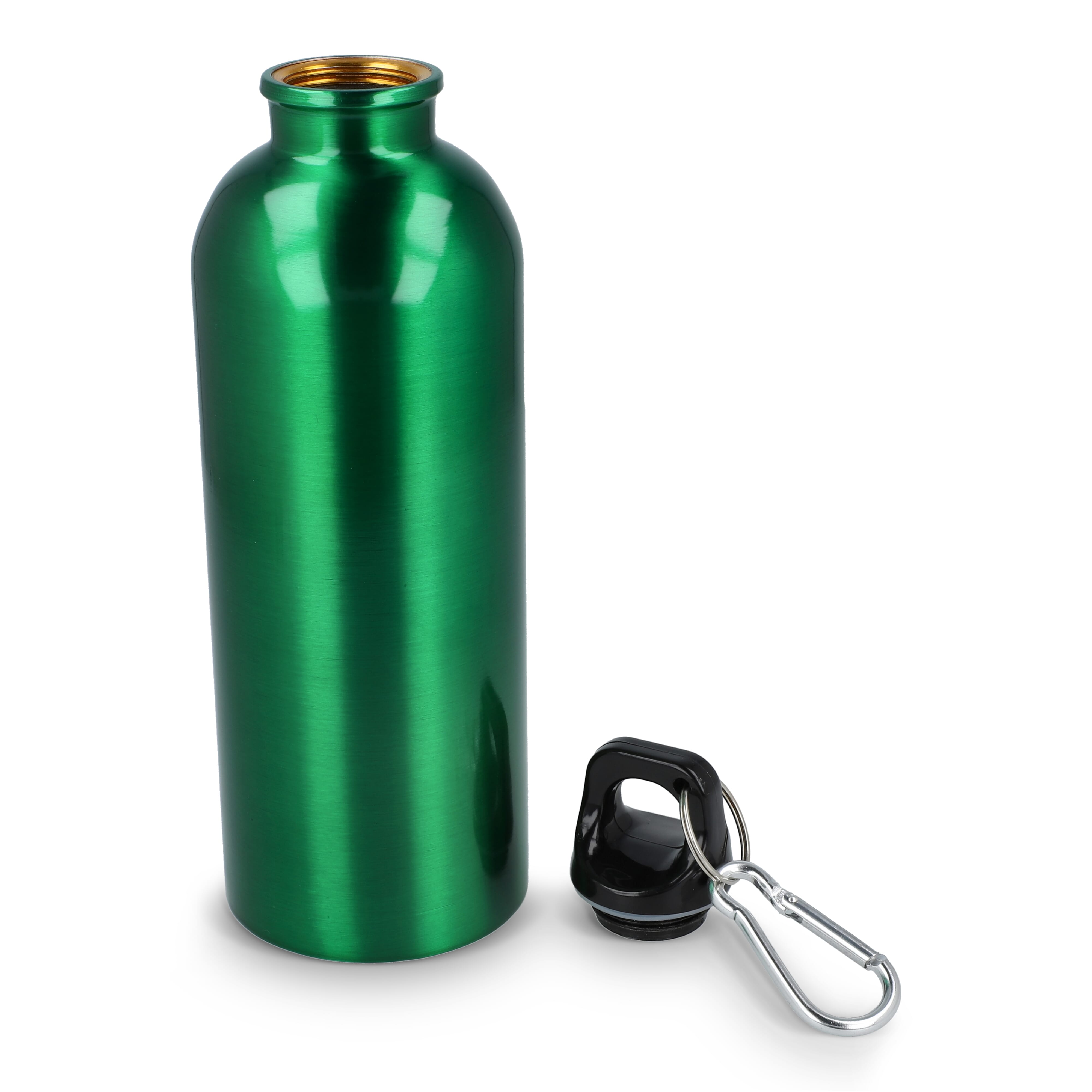 R-Edelstahl einwandige Flasche mit Karabiner 500 ml