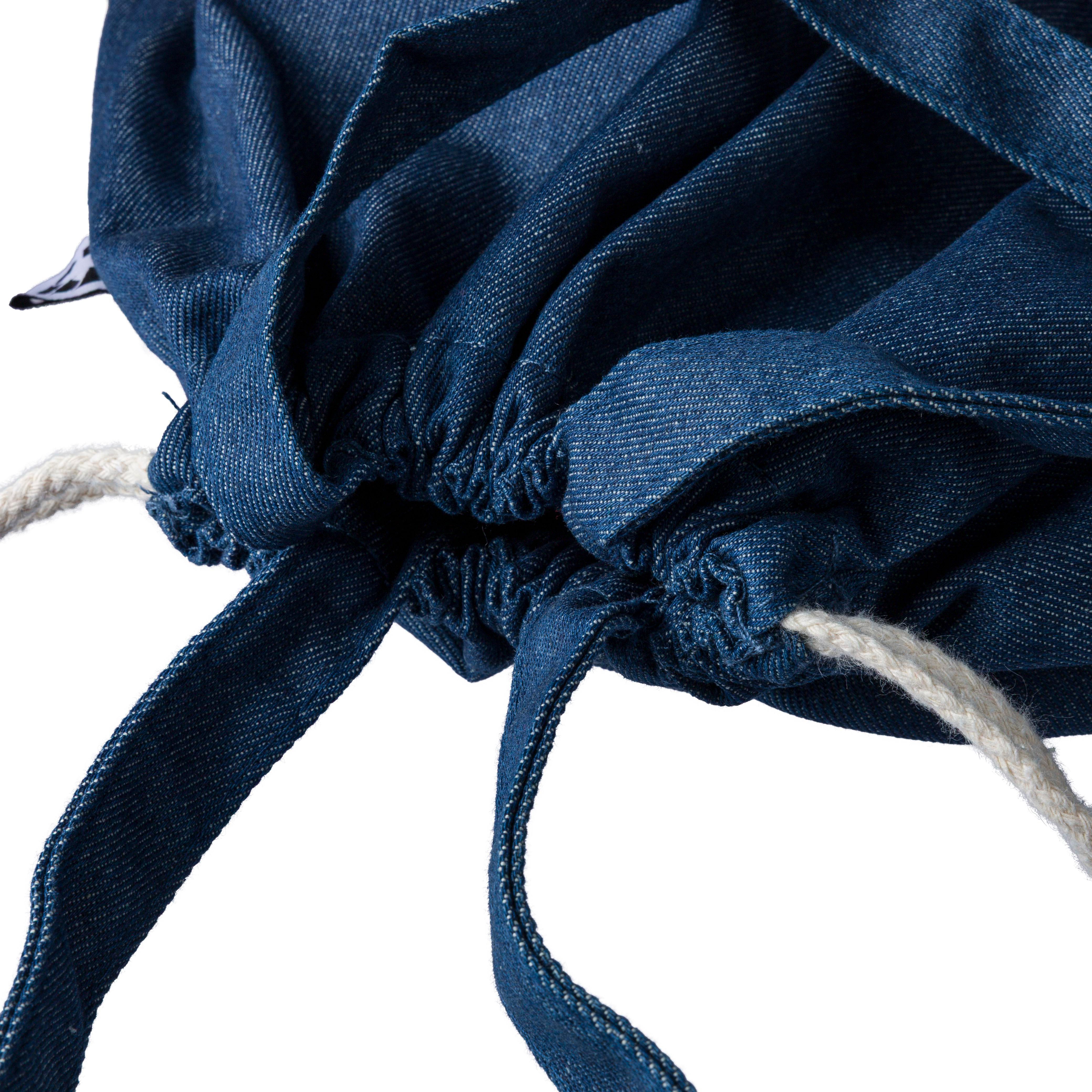 Kordelzugbeutel Dex | Recyceltes Denim | 6,6 l