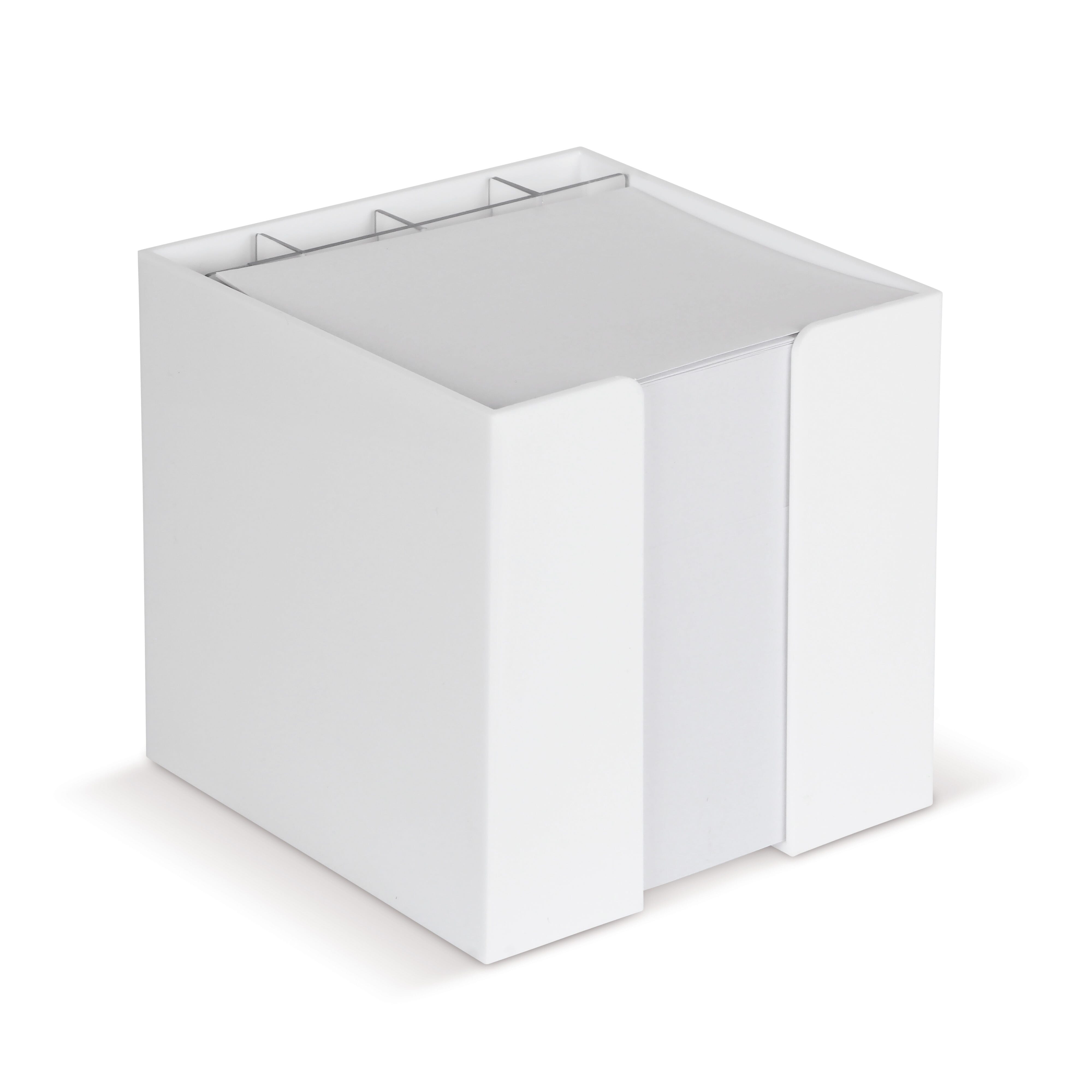 Notizzettel 10 x 10 x 10cm in Würfelbox mit Stifteköcher