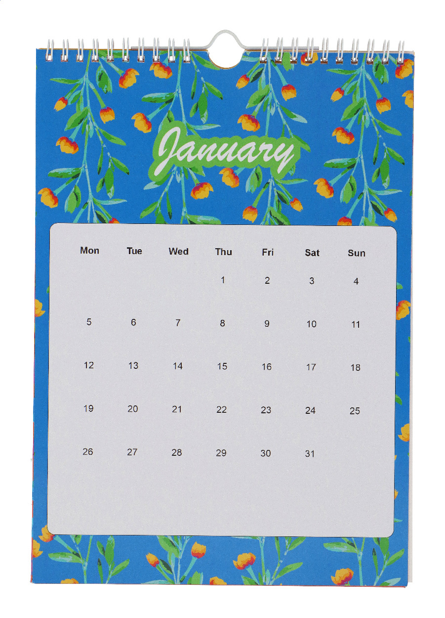 Individueller Wandkalender CreaDate Wall A4