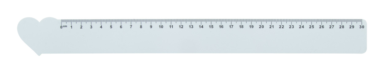Lineal Herz, 30 cm Couler 30