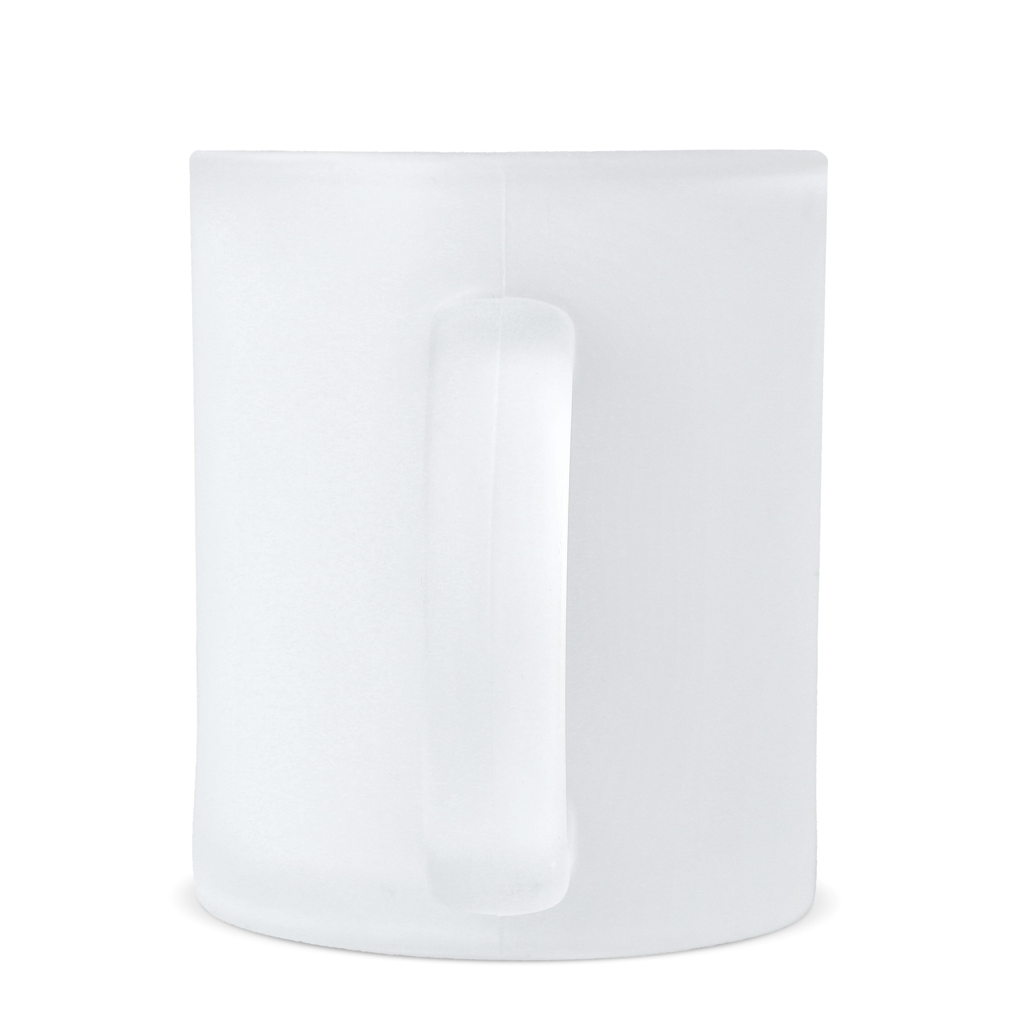 Mallorca Sublimations Becher aus gefrostetem Glas 335ml