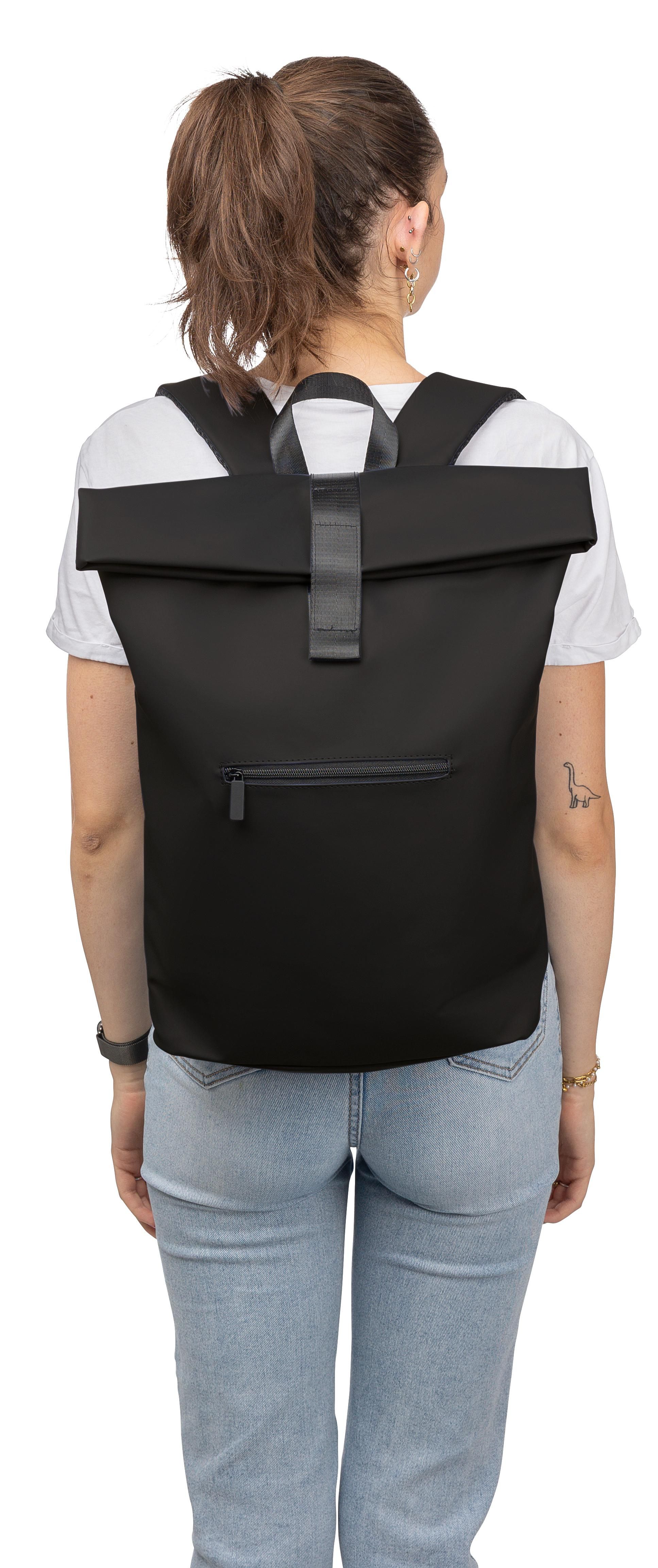 Rucksack Naiya | Recycelt | Rolltop | Laptop 16" | 19 l