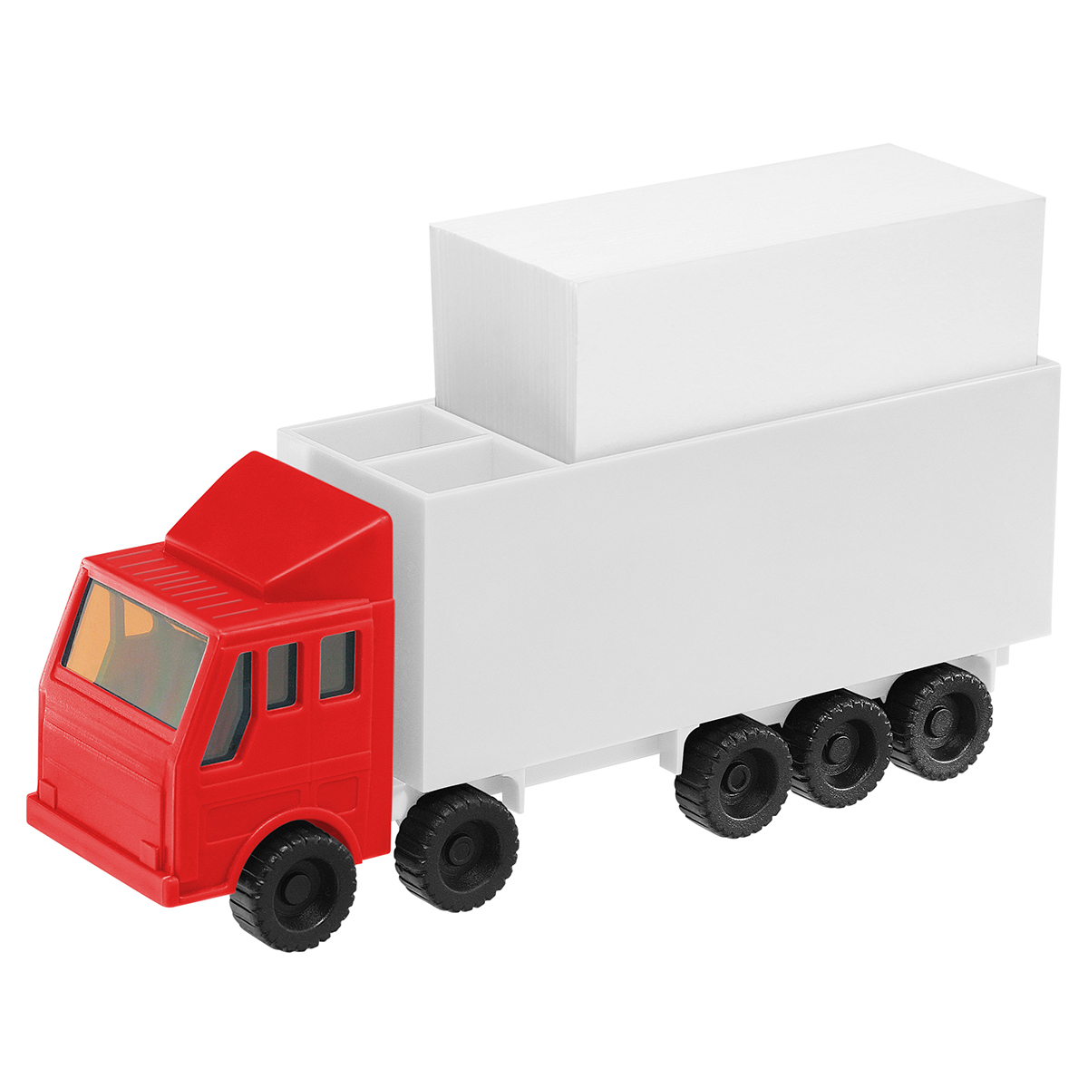 Zettelbox mit Köcher "LKW"