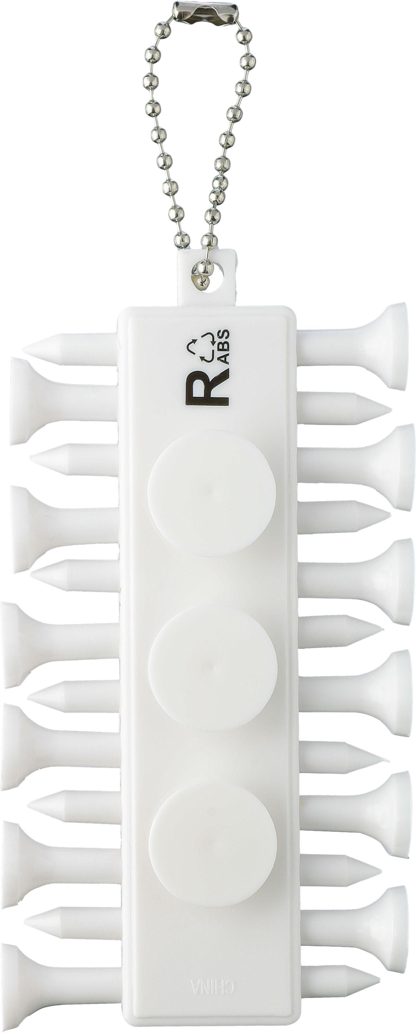 Golftee-Set Aveline aus recyceltem ABS