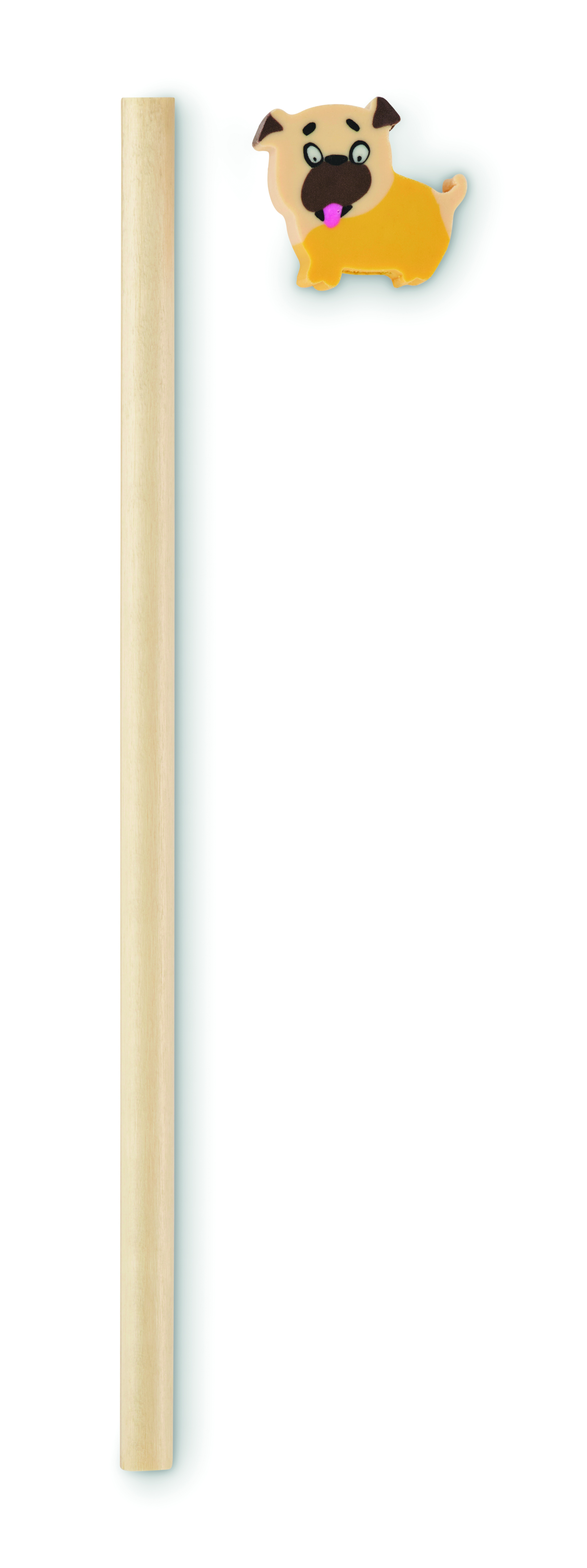 Holzbleistift mit Radiergummi CIRCO