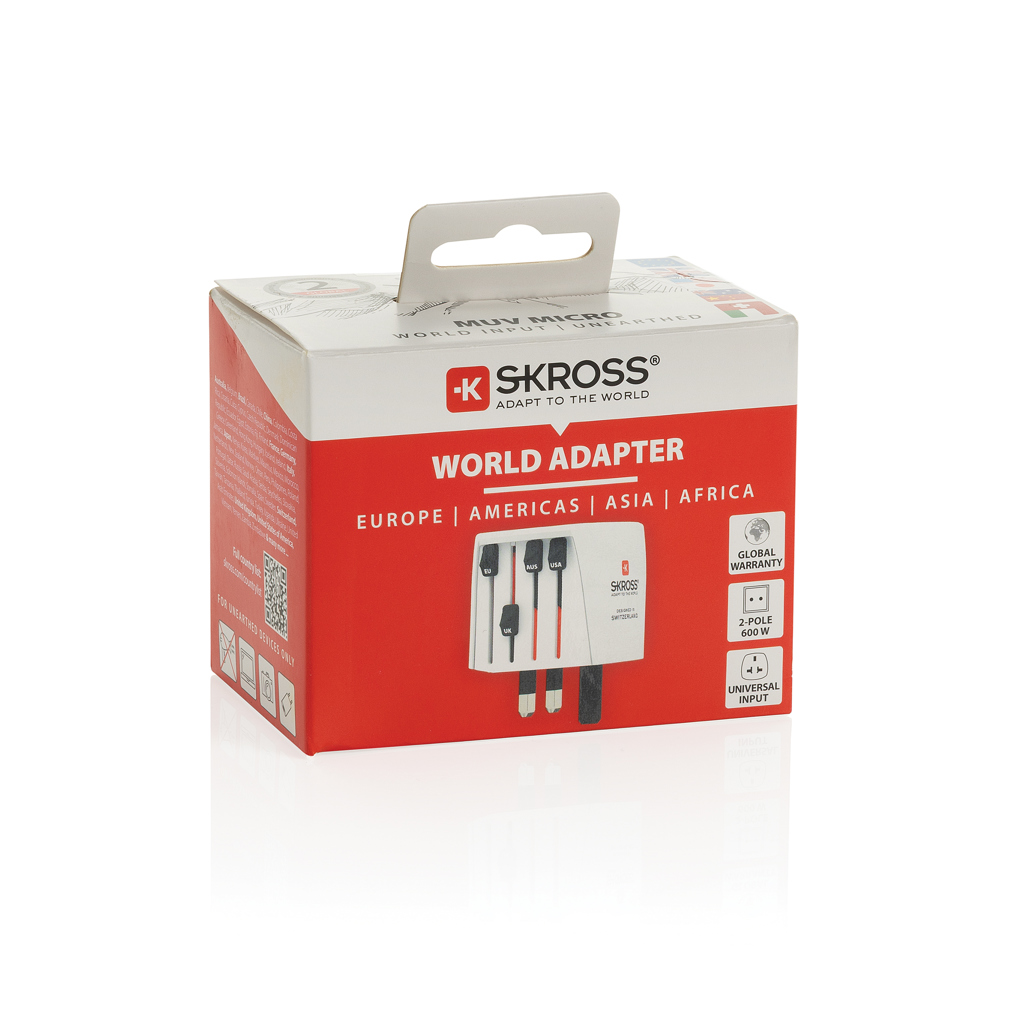 SKROSS World Travel Adapter MUV Micro